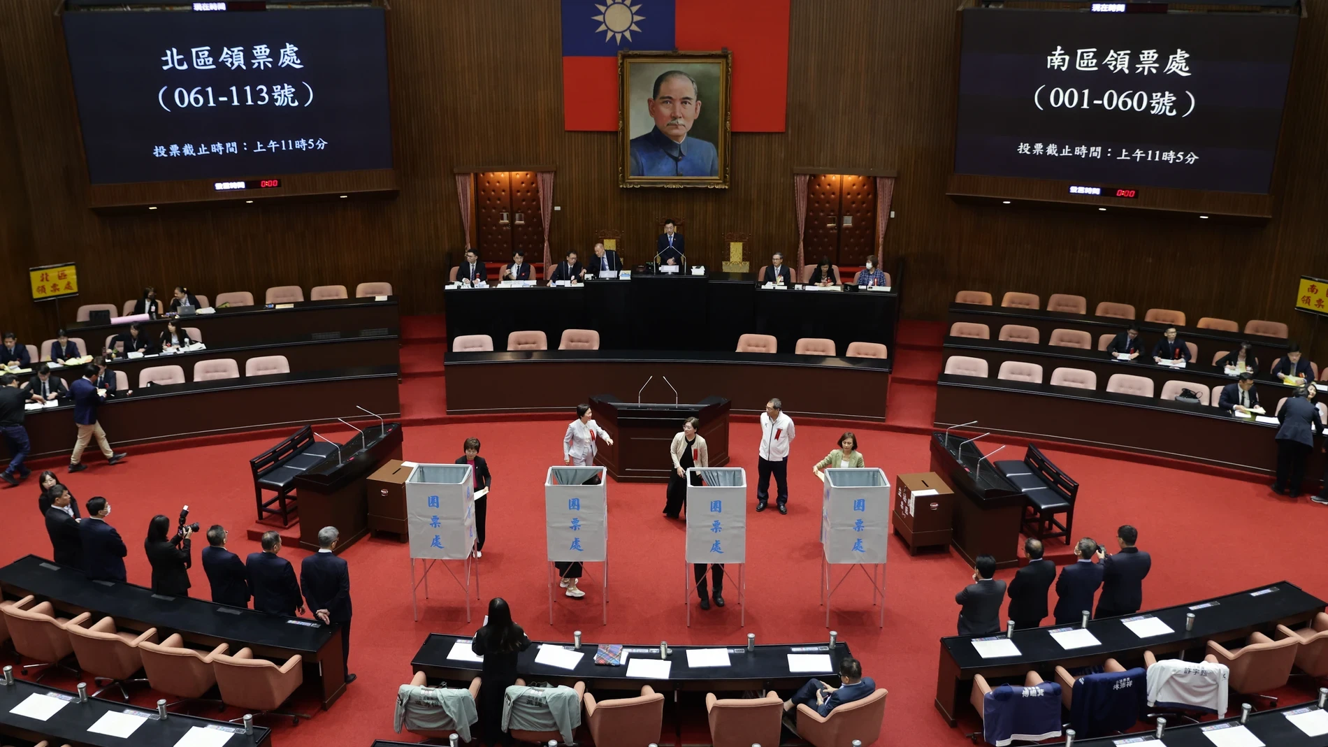 Fracasa el intento de destitución contra el presidente de Taiwán