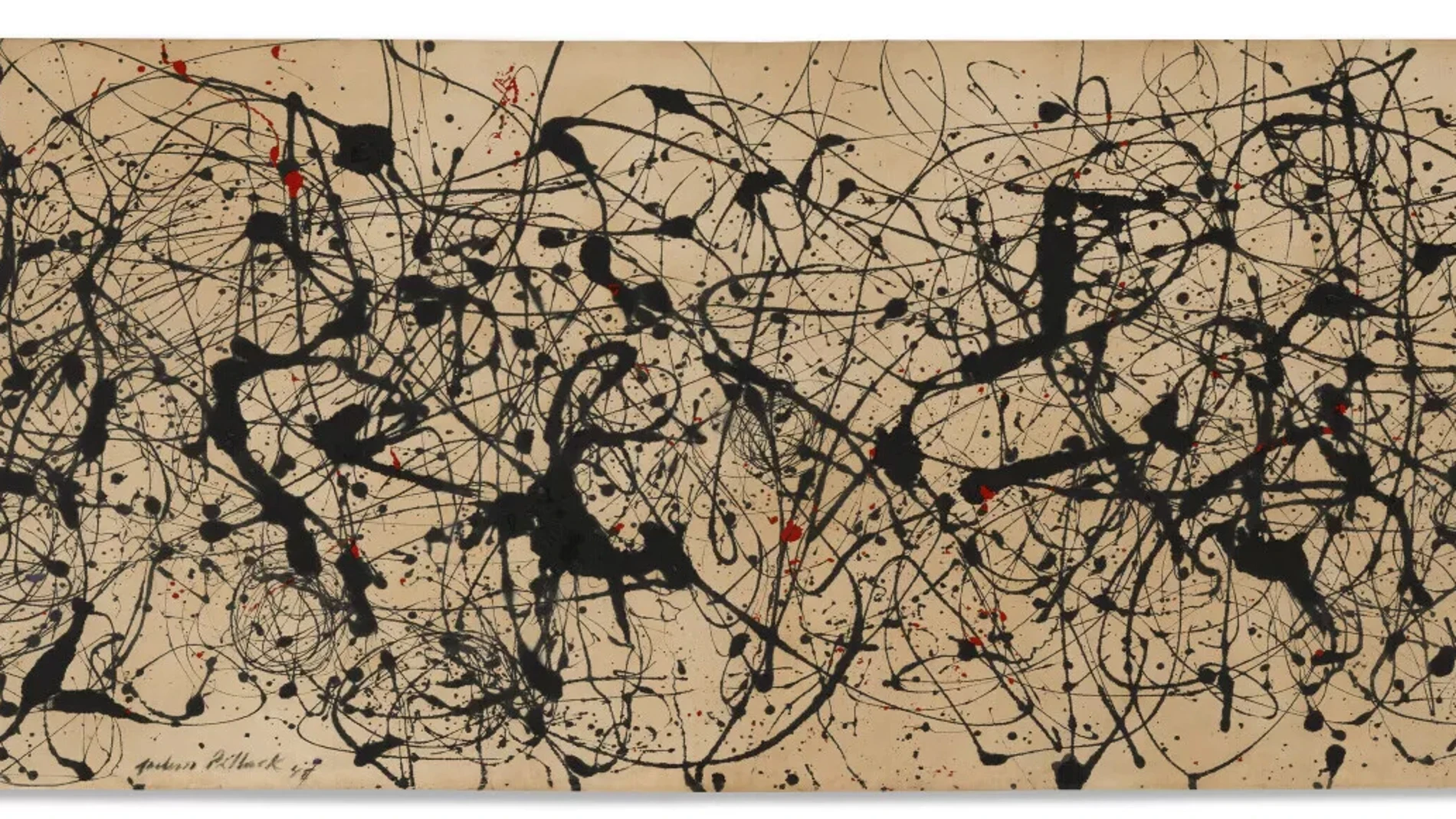 Nuevo récord de subasta: venden un Pollock por 181 millones de dólares