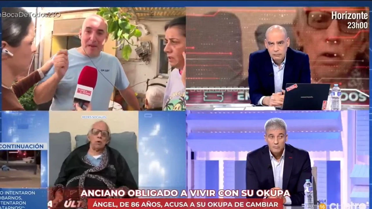 Ángel, de 86 años, engañado y obligado a convivir en su casa con una okupa: 