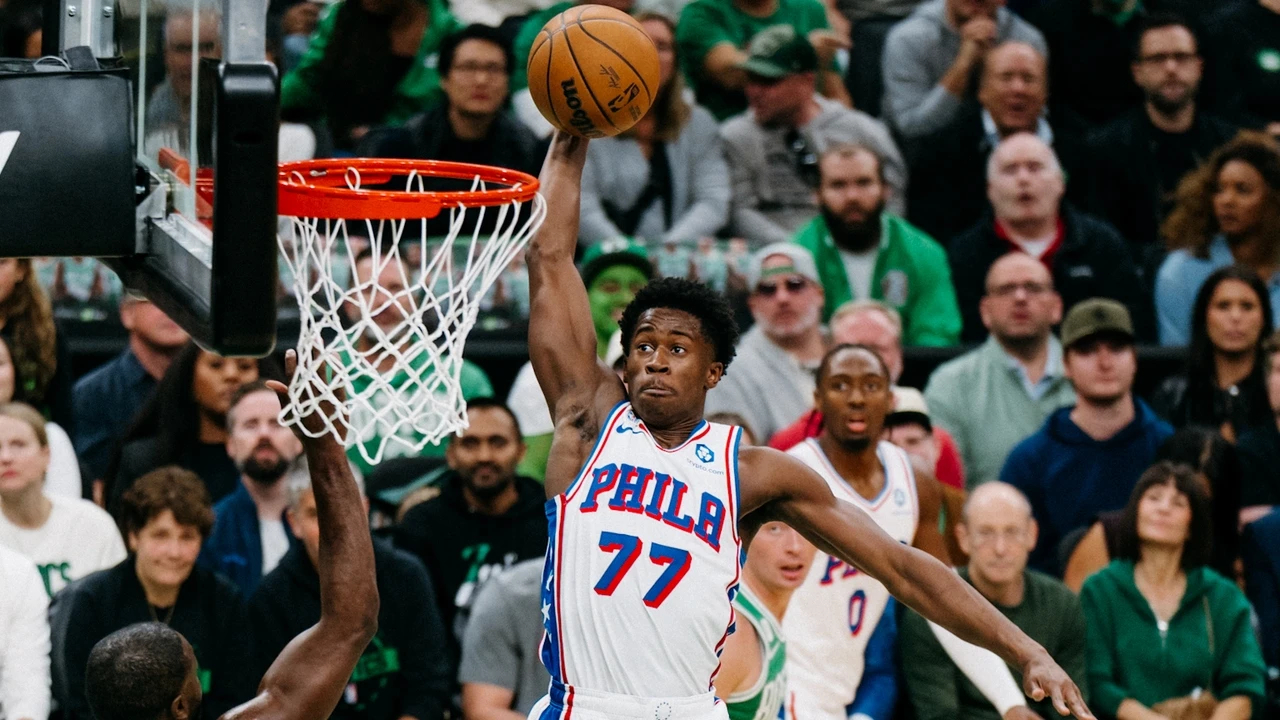 Un debut para la historia: VJ Edgecombe deslumbra en su primera noche en la NBA con una anotación de récord