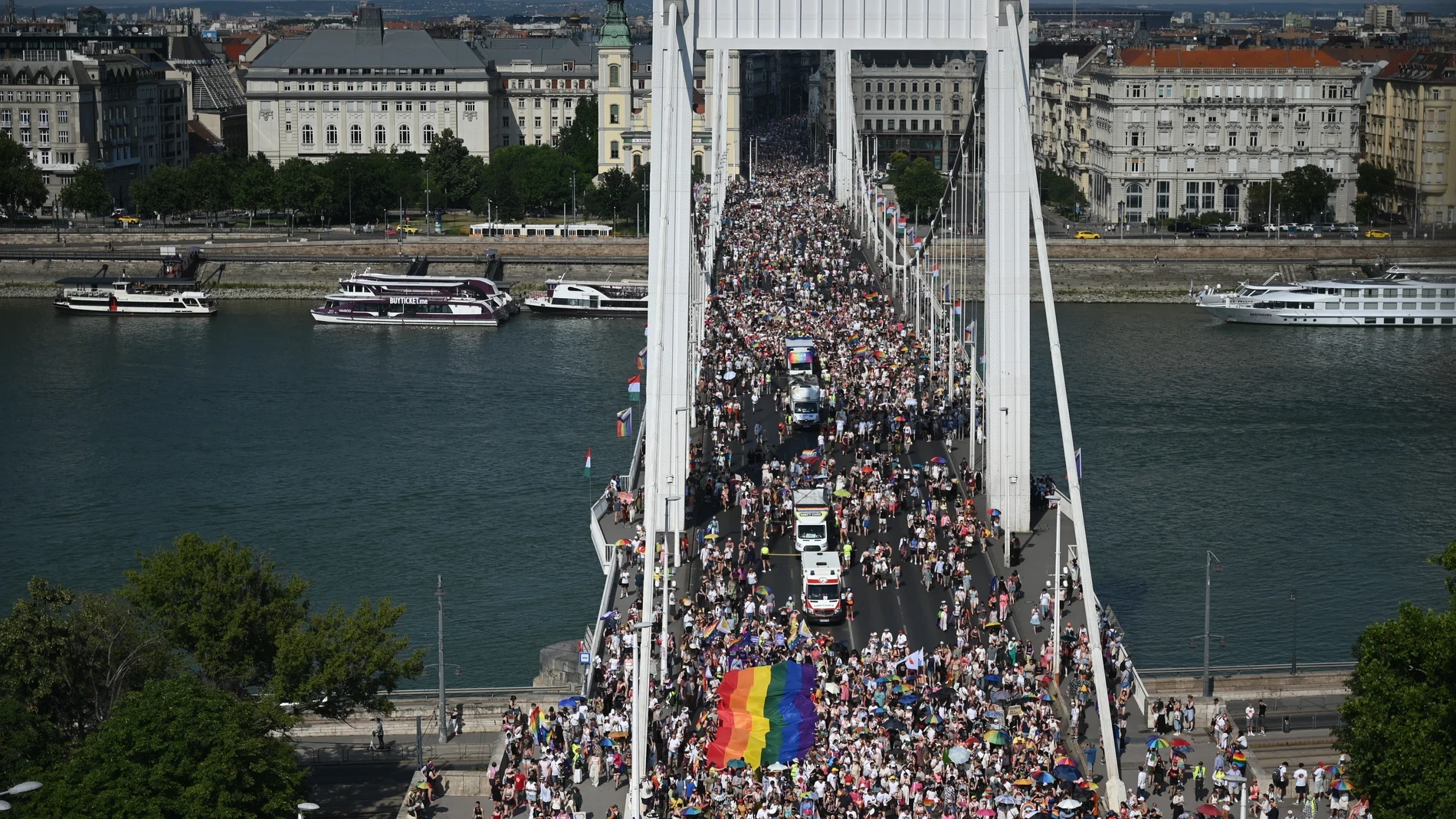 Budapest vuelve a celebrar el Orgullo libre de Orban
