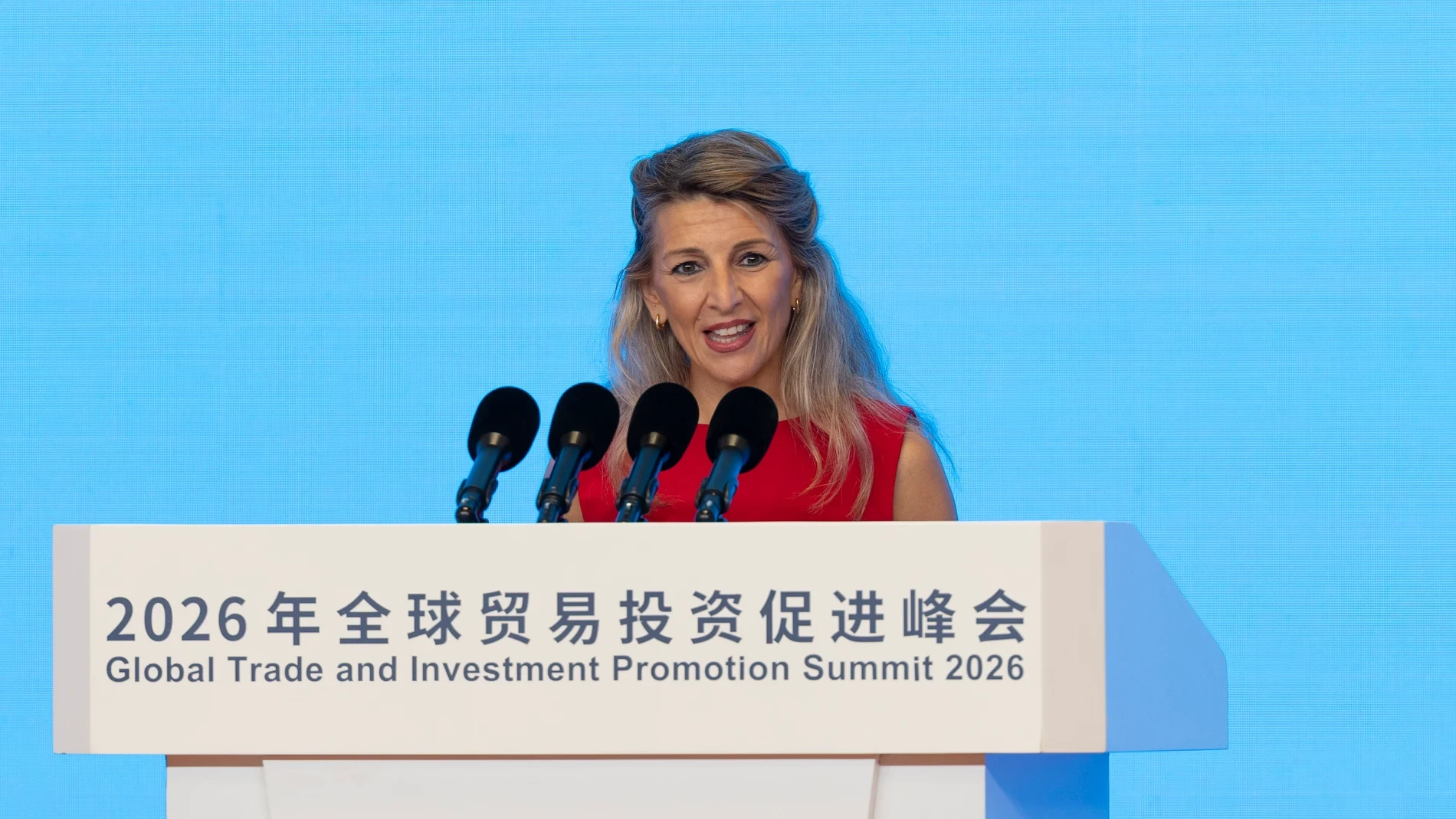 Yolanda, de comercial en China