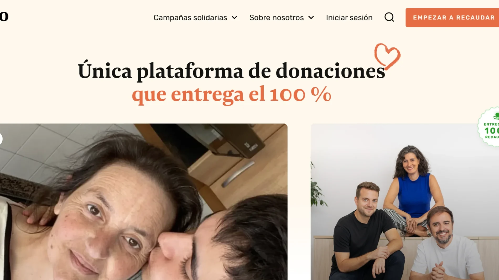 Llega a España Donio, el crowdfunding solidario
