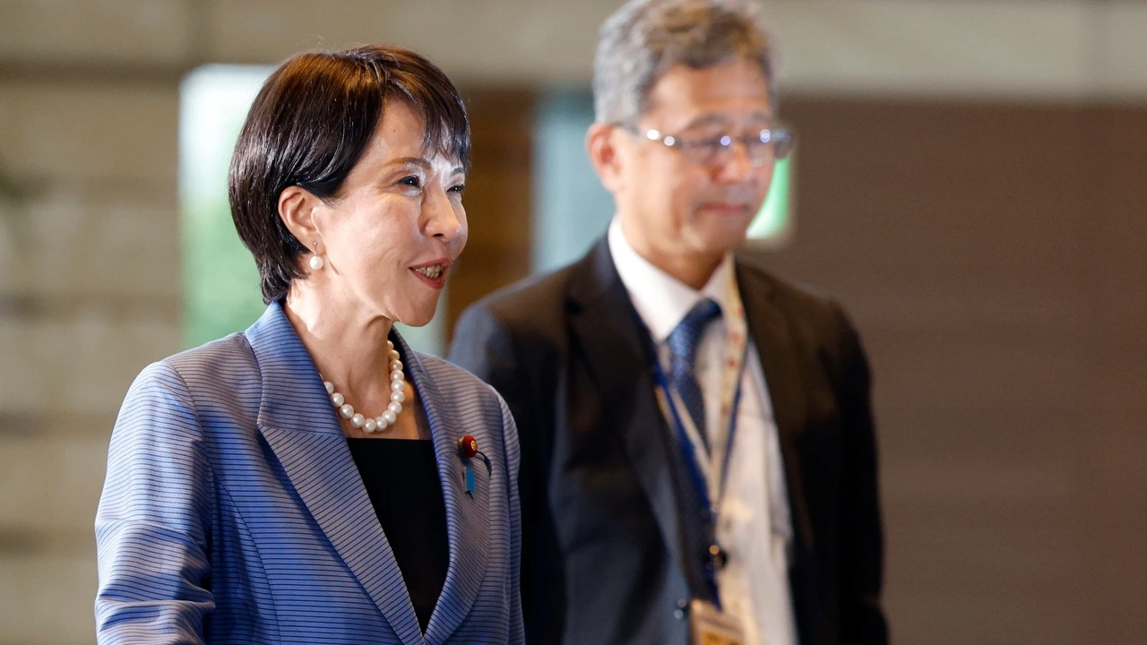 El esposo de la primera ministra de Japón promete ser 