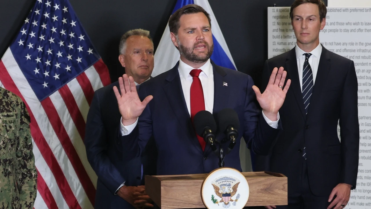 JD Vance pide el desarme de Hamás y asegura que habrá 