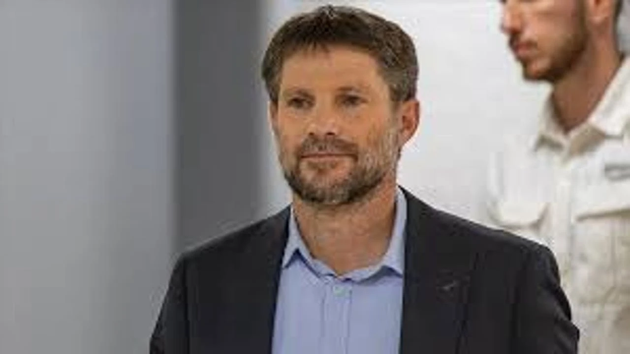 Bezalel Smotrich, ministro de finanzas Israelí: 