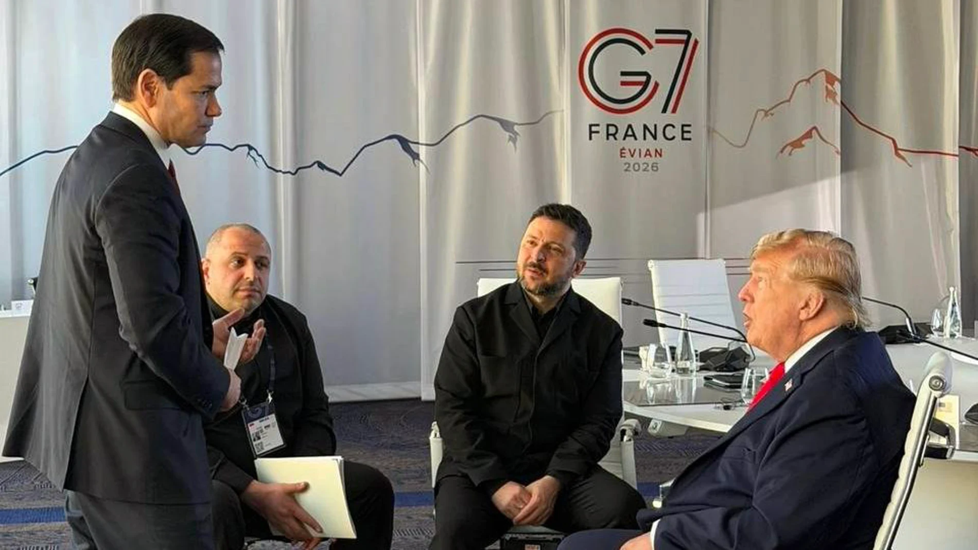 Zelenski, gran ganador del G-7 en Évian