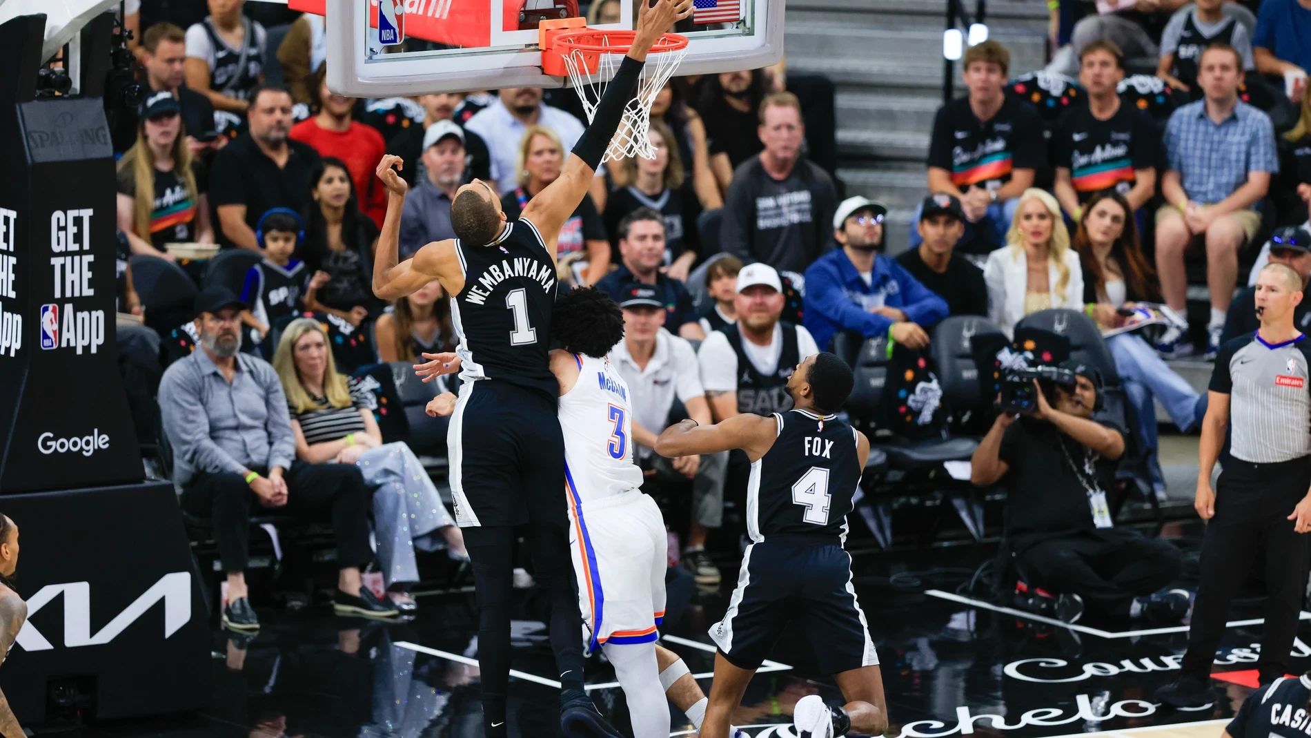 Los Spurs llevan al límite a los Thunder y fuerzan el séptimo partido