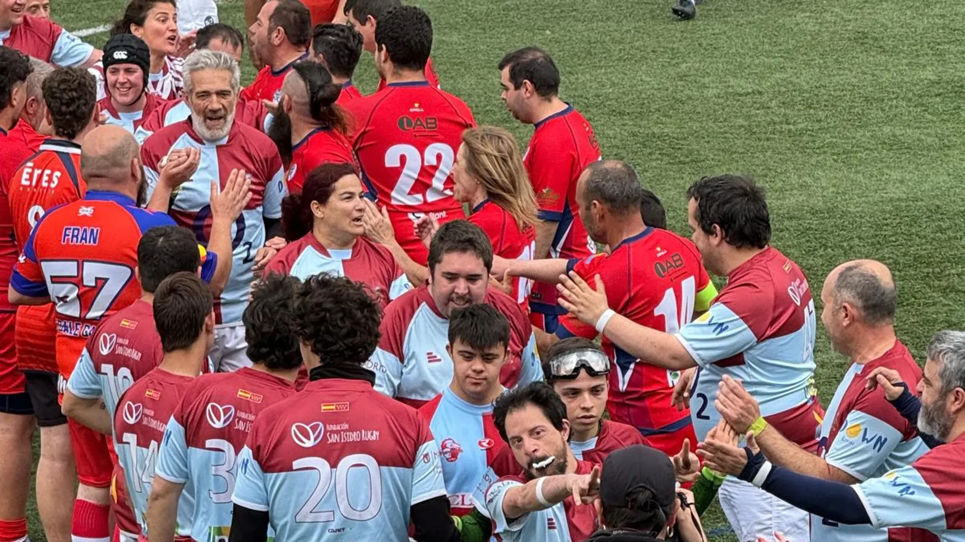 Los Camaleones, símbolo del auge del rugby inclusivo