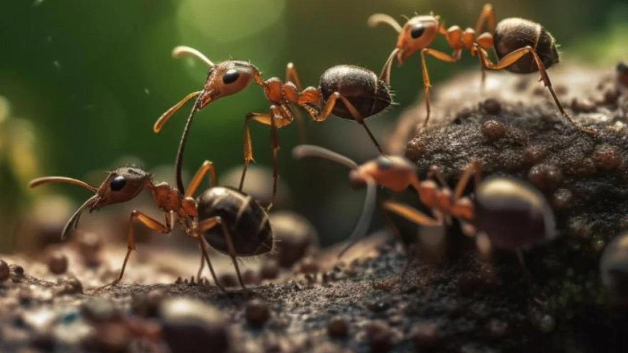 Esta hormiga produce crías de dos especies diferentes