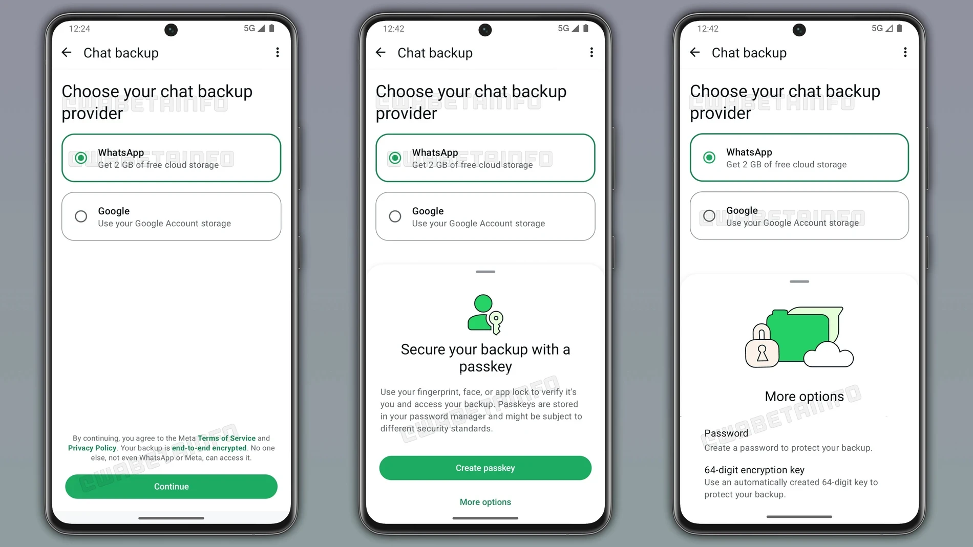 WhatsApp prepara una alternativa a Google Drive e iCloud con 2 GB gratis