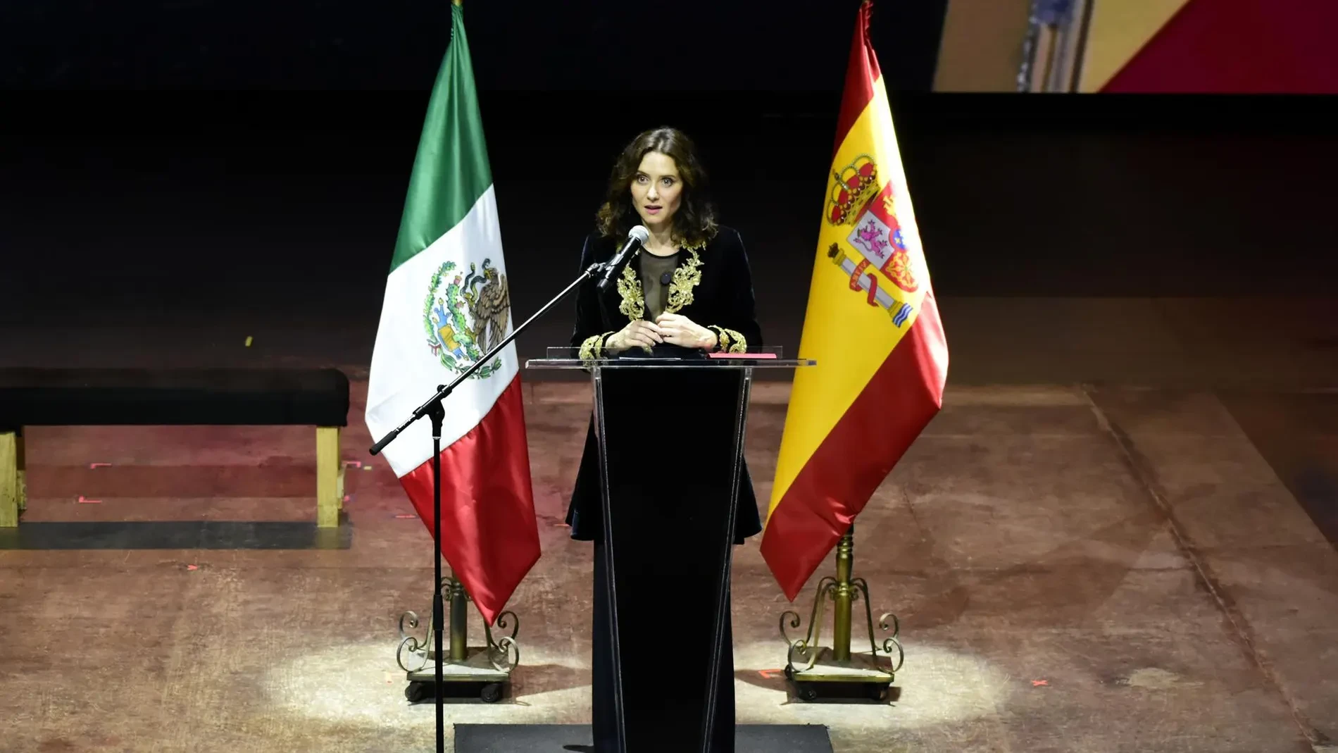 Ayuso, en México