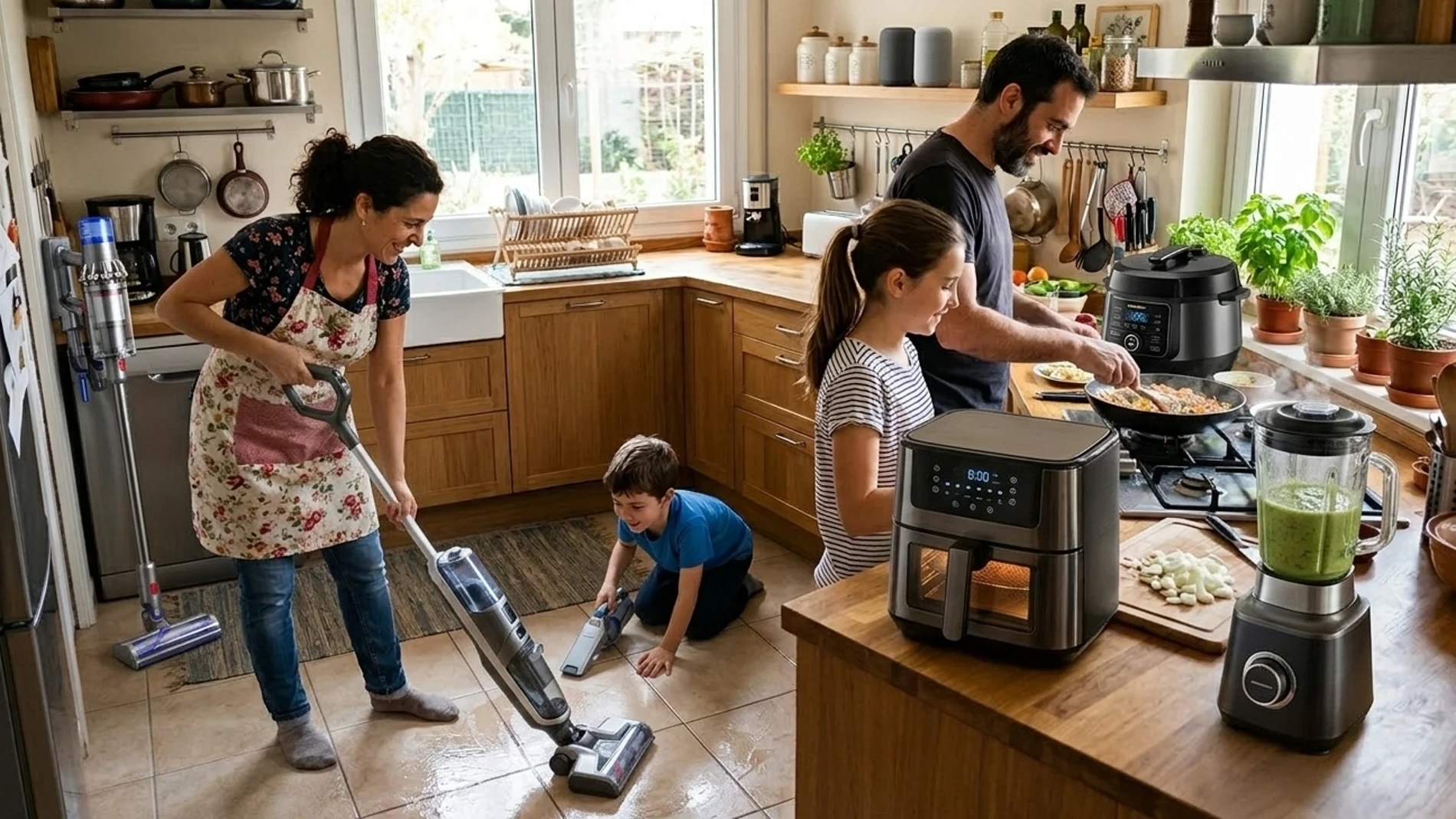 Esta tendencia sustituye los armarios de cocina por un estilo más práctico y minimalista