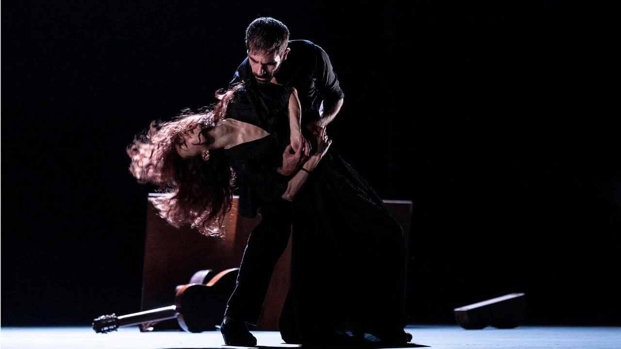 El Teatro Barakaldo acoge este viernes 'La materia', con los Premios Nacionales de Danza Olga Pericet y Daniel Abreu