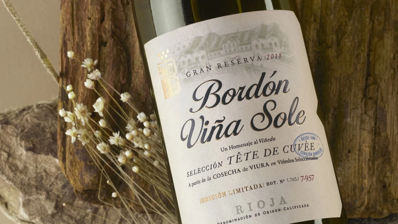 Bordón Viña Sole Gran Reserva 2018, la tradición de los grandes blancos de guarda de Rioja.