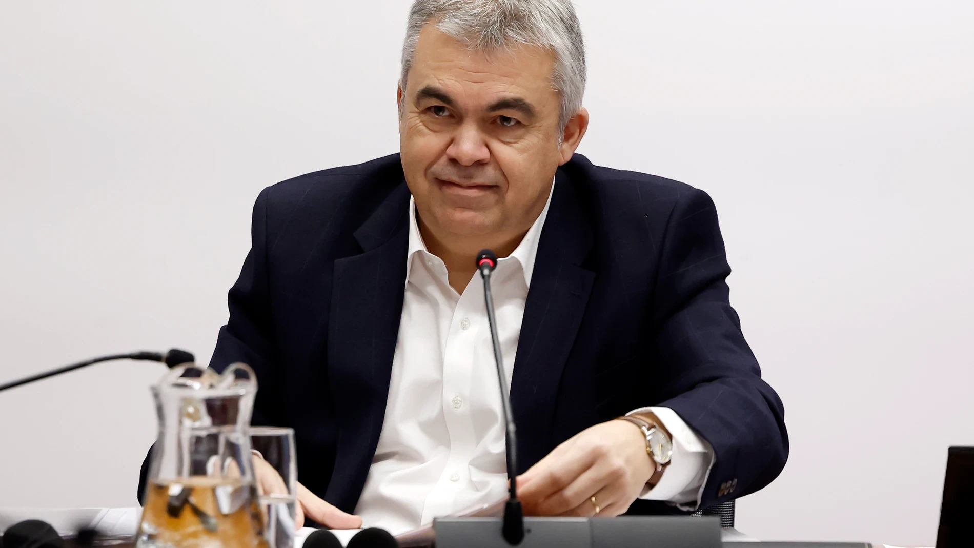 Santos Cerdán niega que esté al frente de las 