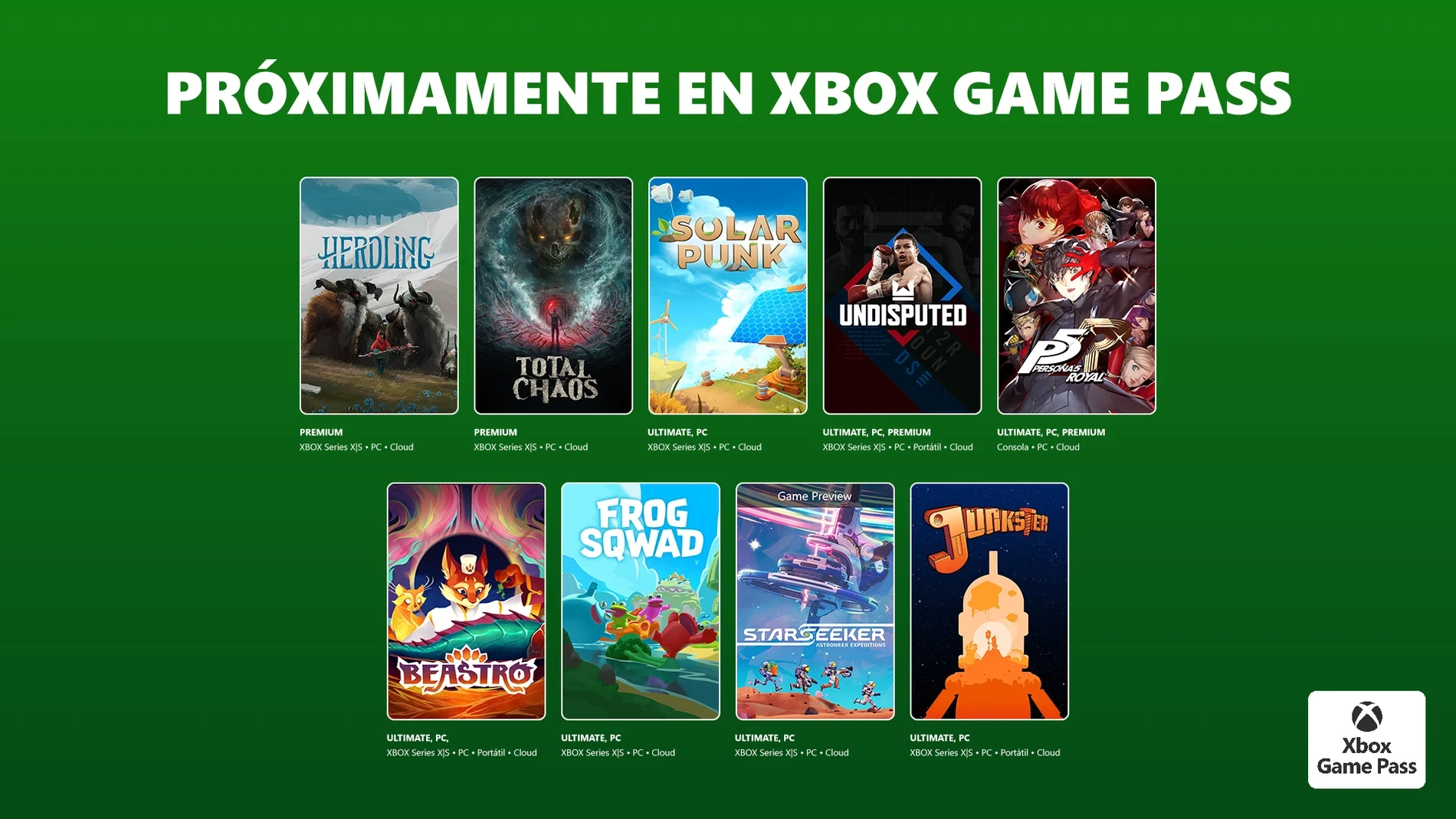 Xbox Game Pass arranca junio con una avalancha de novedades antes del Xbox Games Showcase 2026