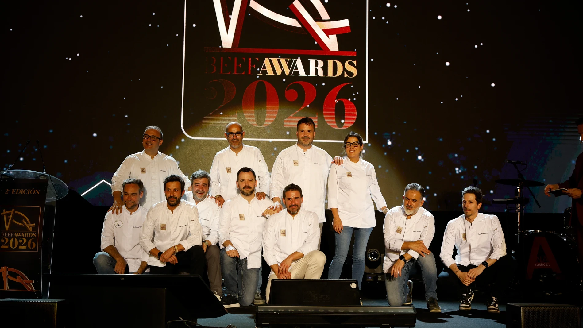 Gala multitudinaria de los Beef Awards en Madrid