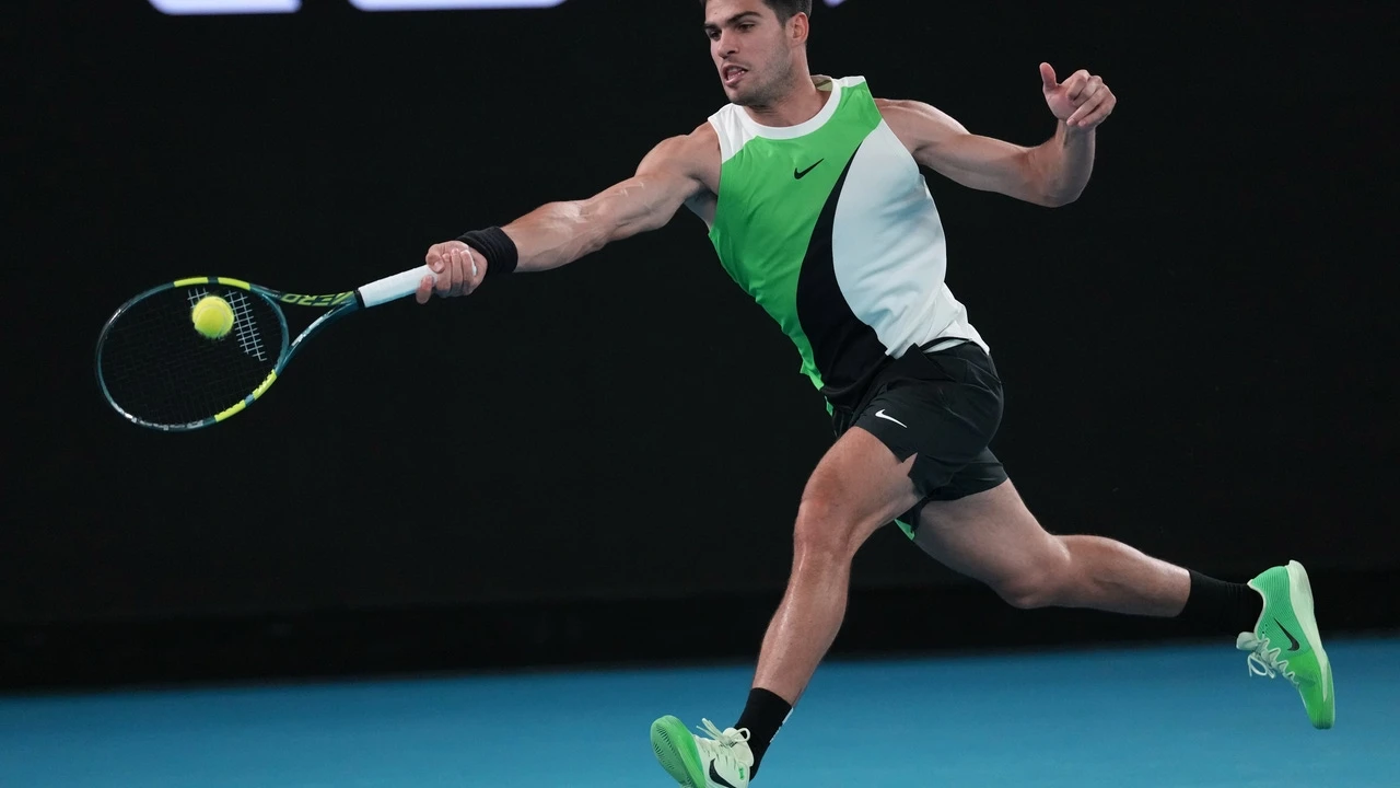Alcaraz - Hanfmann, en directo hoy: segunda ronda del Open de Australia 2026