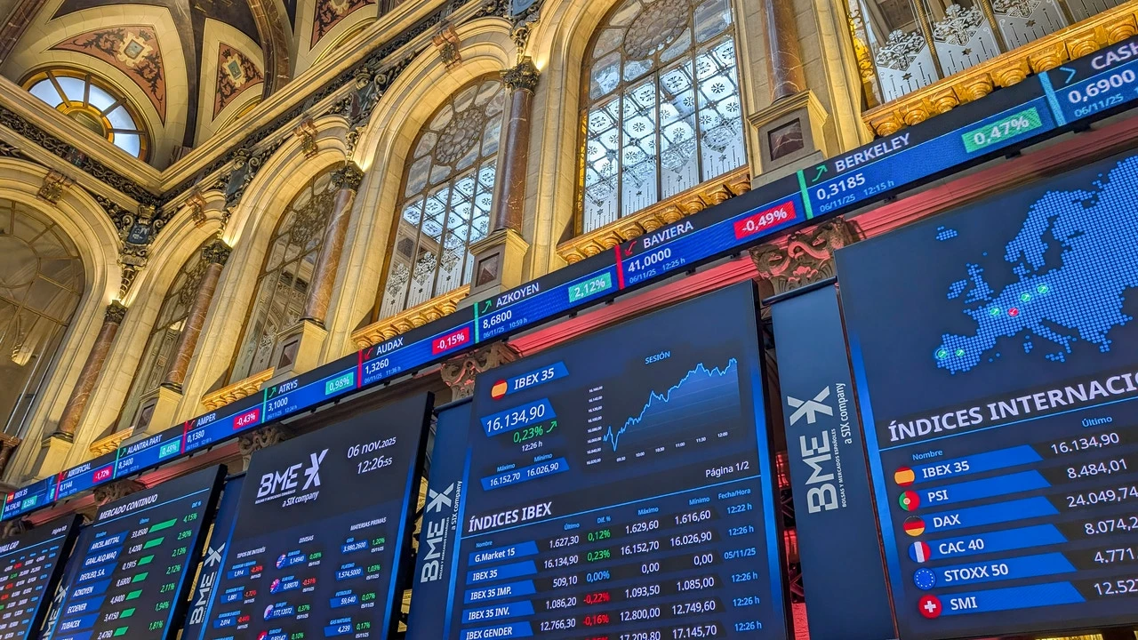 El Ibex 35 sostiene los 16.100 puntos