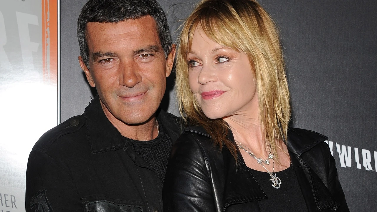 Antonio Banderas y Melanie Griffith se reencuentran en España tras 12 años por la boda de su hija Stella