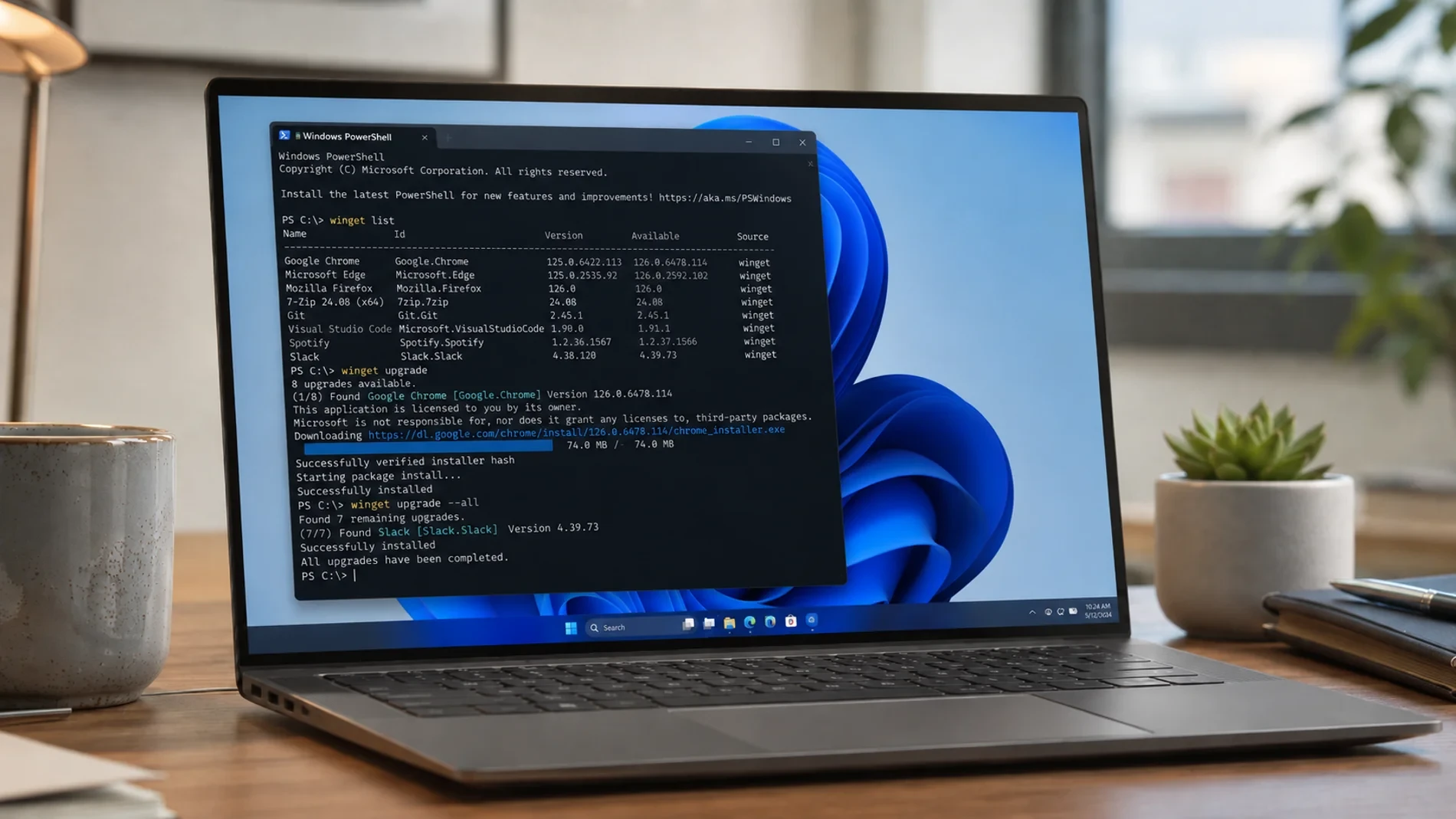 Cómo actualizar todos los programas de Windows de una sola vez