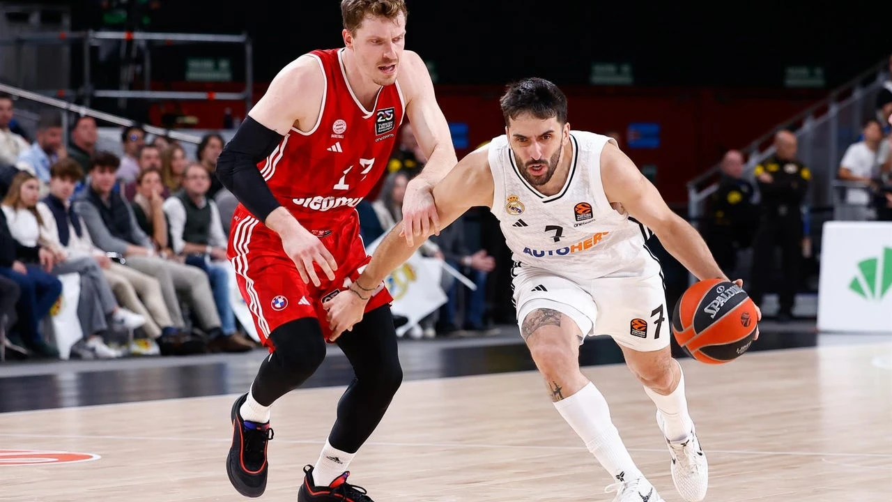 Bayern Múnich - Real Madrid, en directo hoy: jornada 7 de la fase regular de la Euroliga