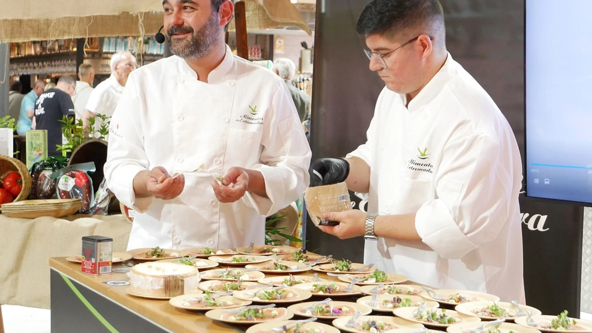 Extremadura lleva sus sabores más gourmet a los mercados de Madrid