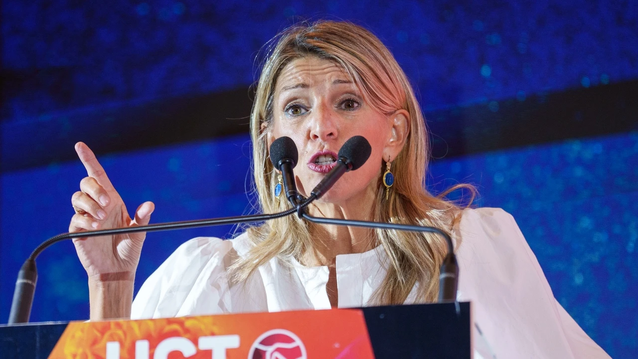 Yolanda Díaz acelera para olvidar la reducción de jornada y presiona con un 