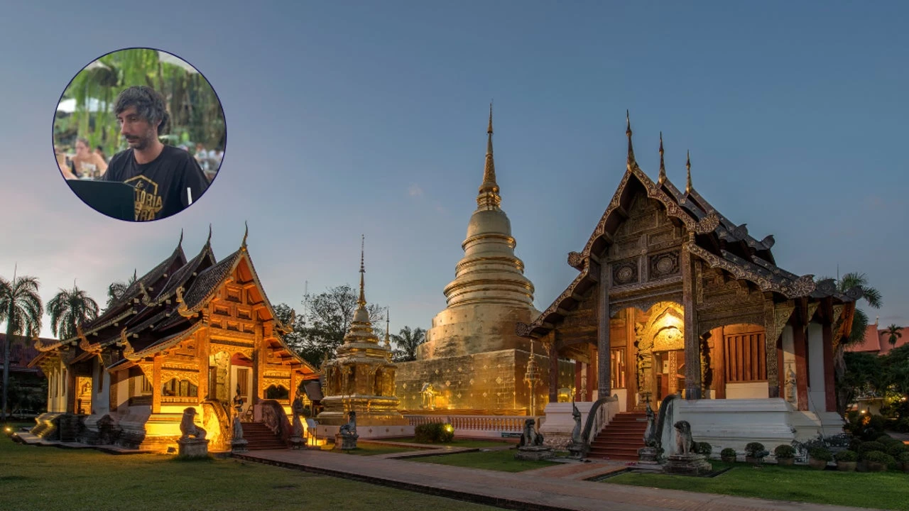 Natxo Asensio, empresario español afincado en Tailandia: 