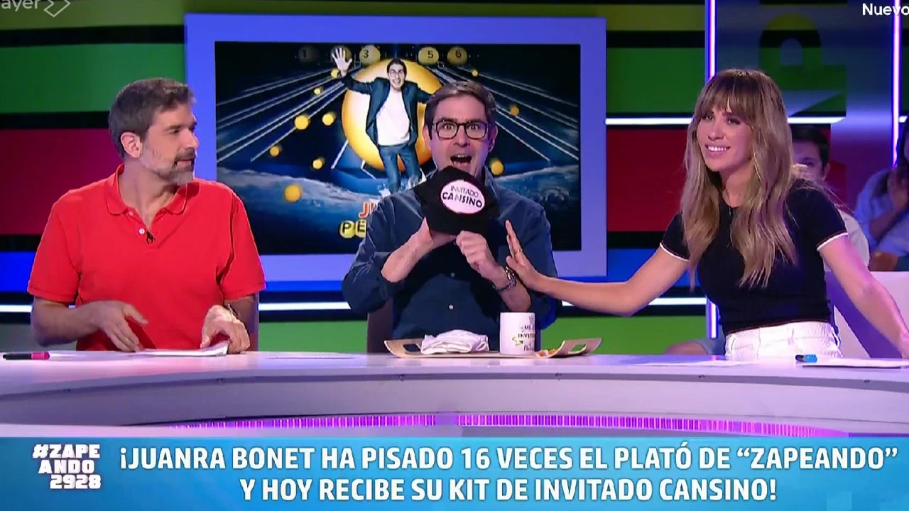 'Zapeando' concede a Juanra Bonet el kit del invitado cansino: 