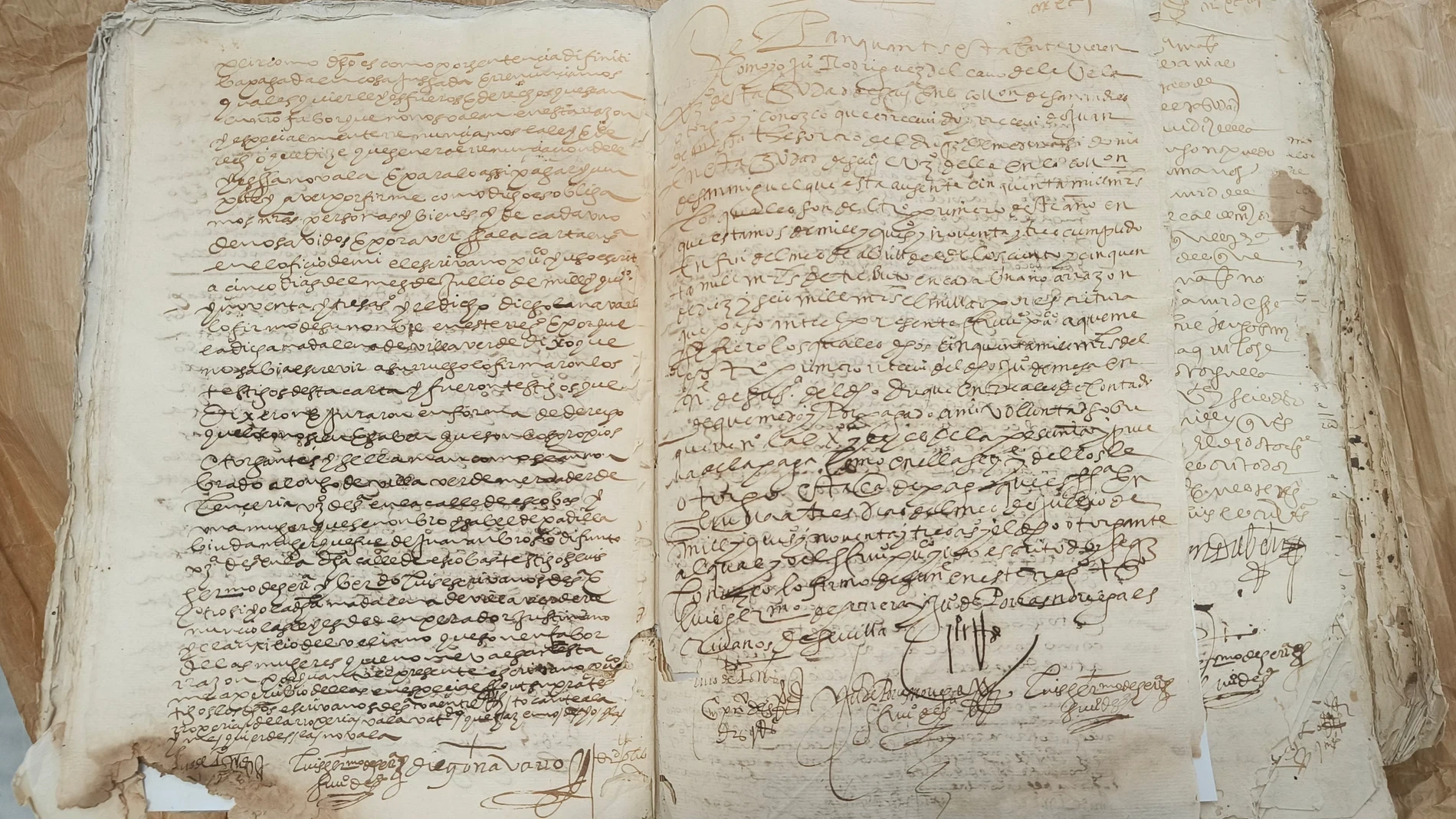 Andalucía pide declarar inexportable un documento notarial firmado por Cervantes a subasta