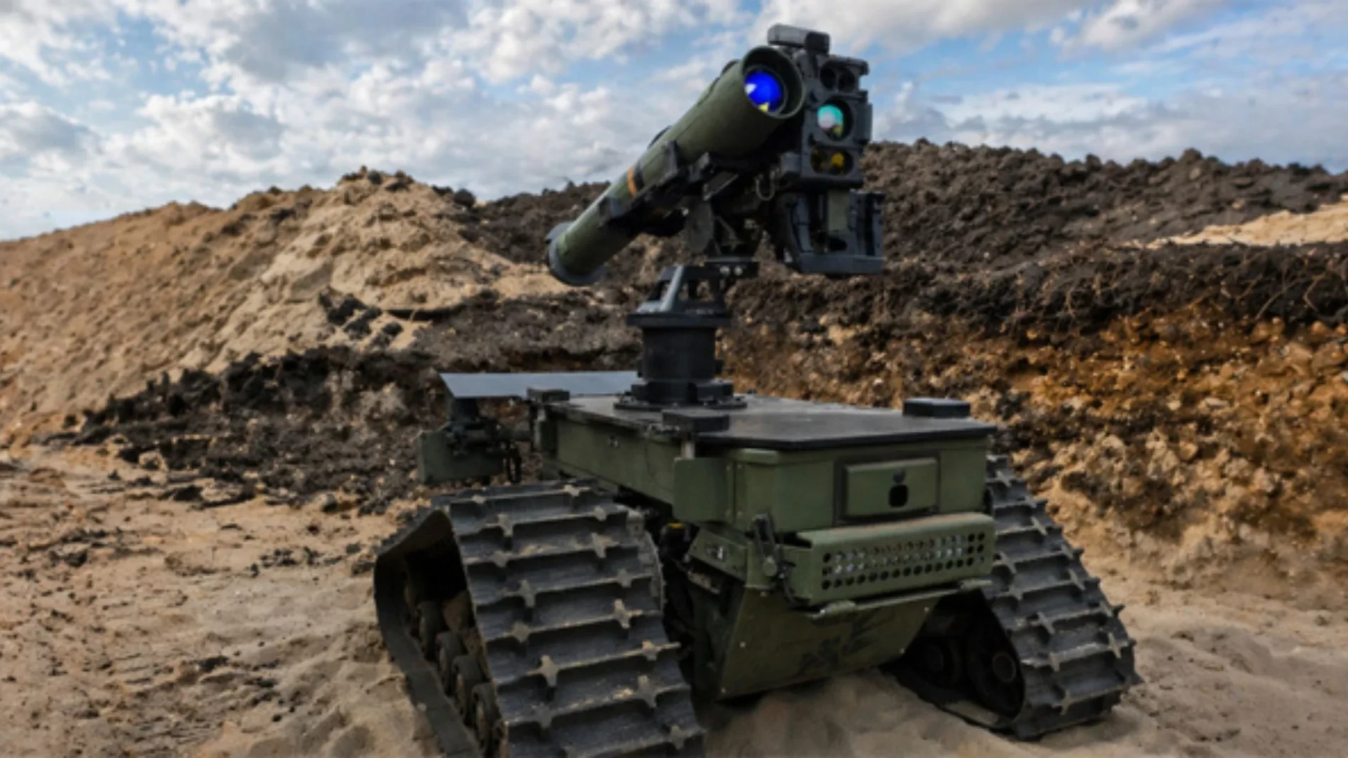 Ziesel, el pequeño robot de combate alemán que destruye tanques con misiles desde más de 5 km de distancia