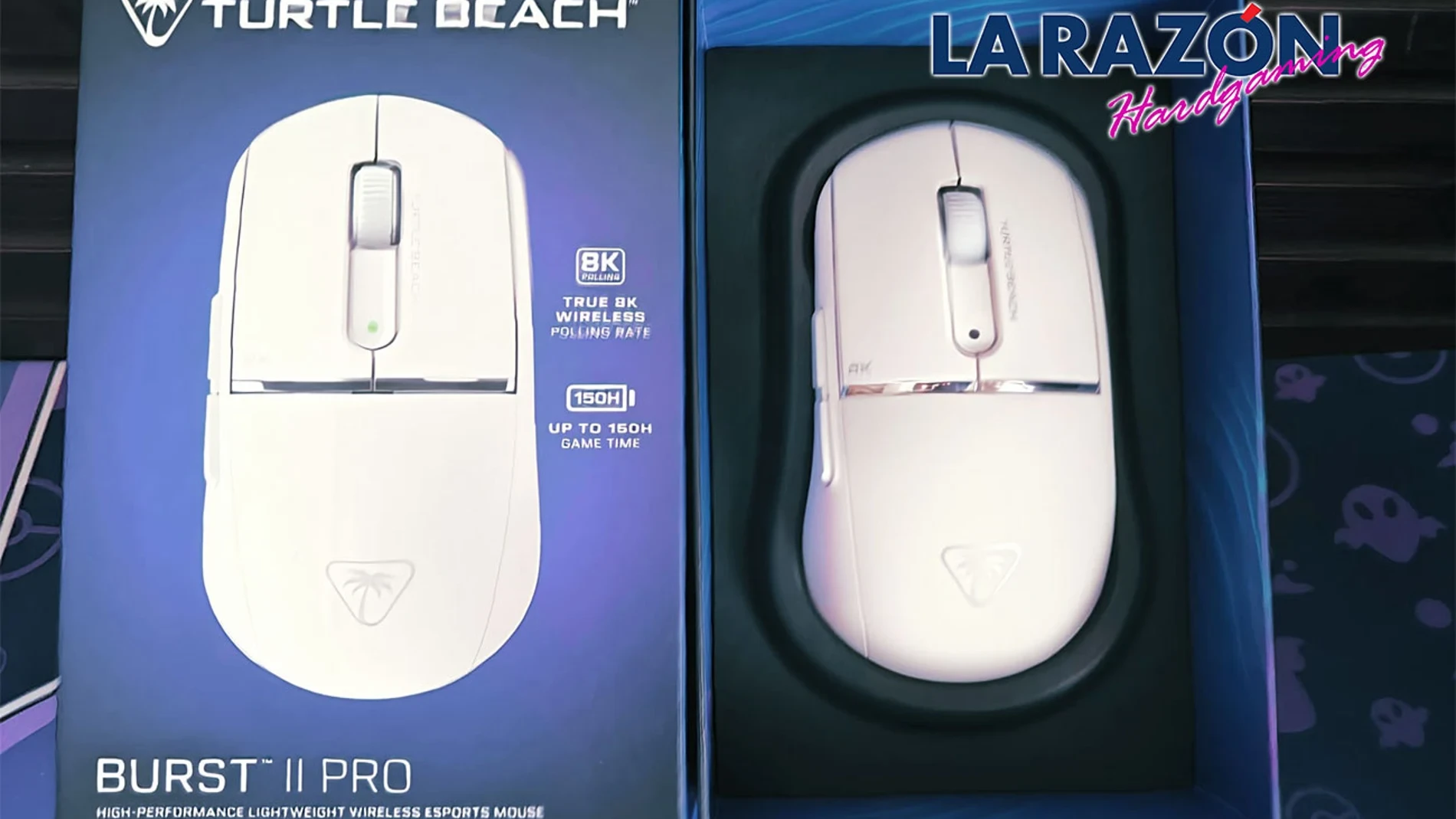 La Razón Hardgaming - Turtle Beach Burst II Pro: Un ratón inalámbrico de 57 gramos diseñado para juego competitivo