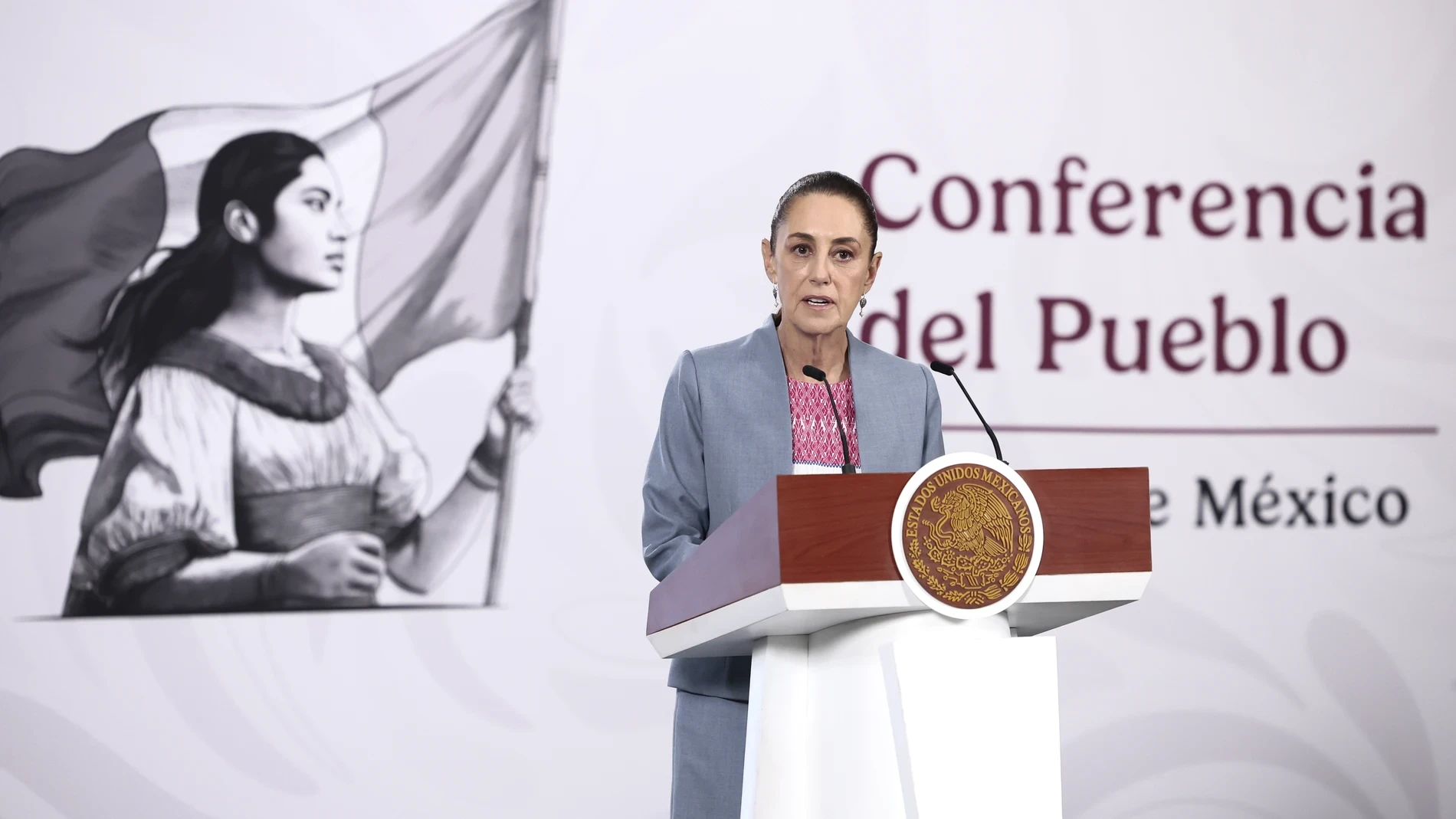 Doña Claudia, no se empeñe. Nos llevamos bastante bien