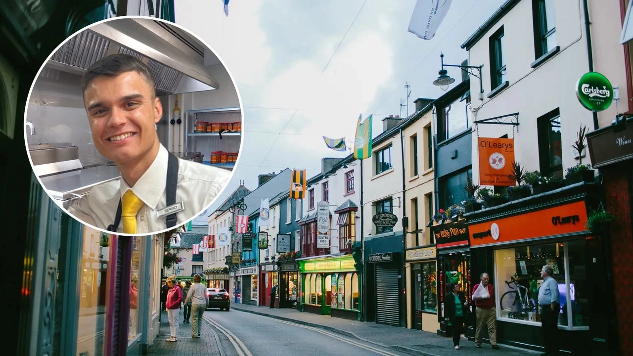 Sergio Suela un joven español que emigró a Irlanda por un trabajo digno: 