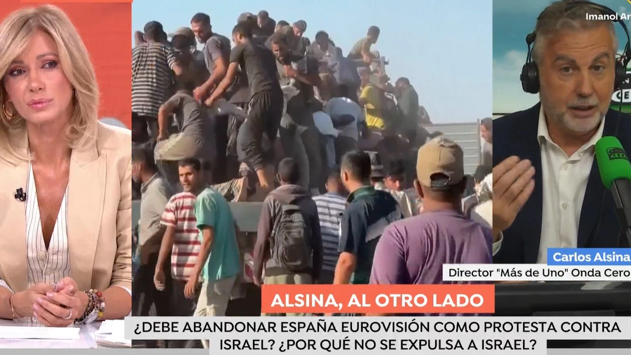 Carlos Alsina y la estrategia de Pedro Sánchez con Israel: Si hubiera novedades de la UCO nadie hablaría de Eurovisión