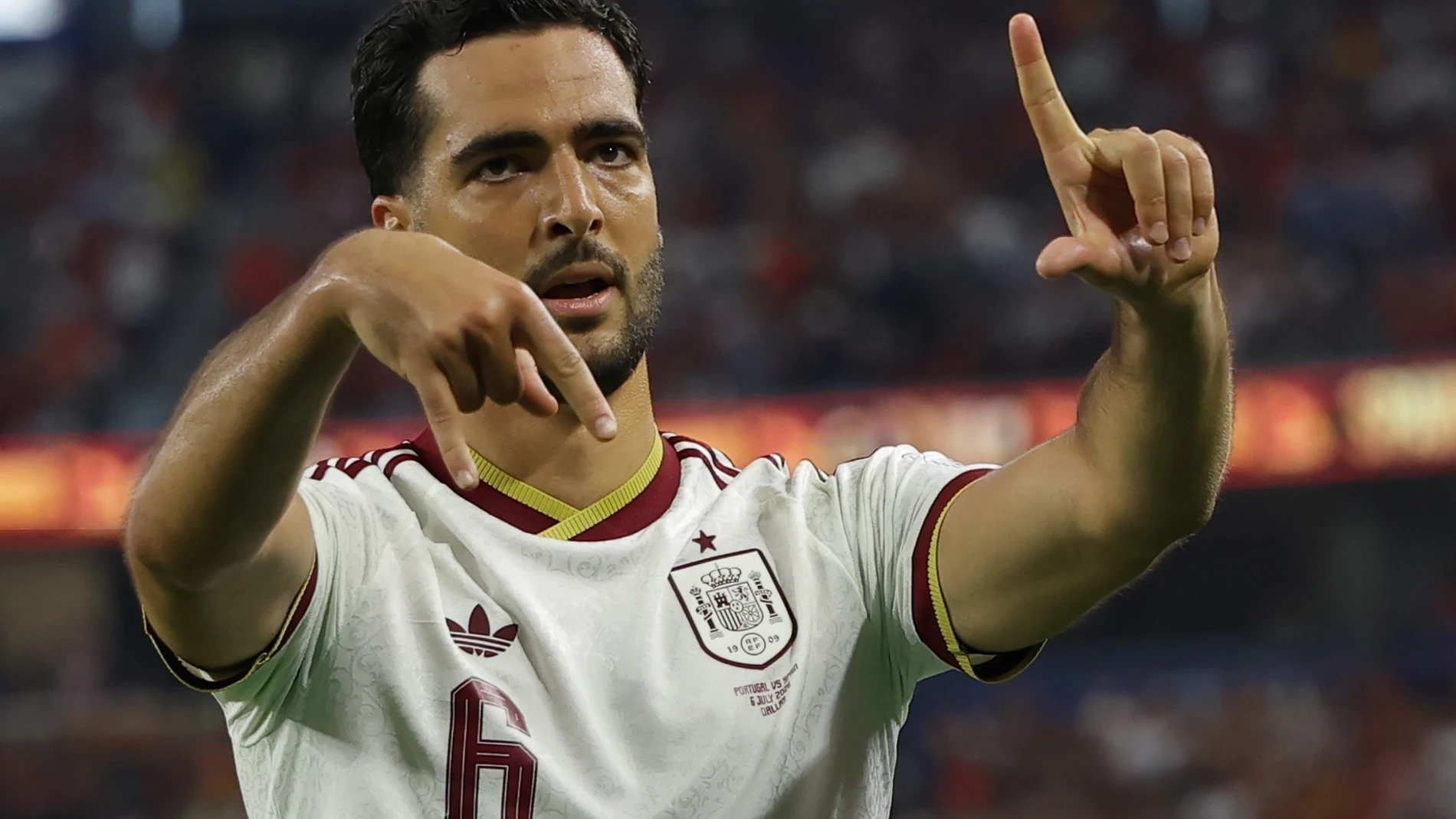 El gol de Merino, tan improbable como una aurora boreal en España