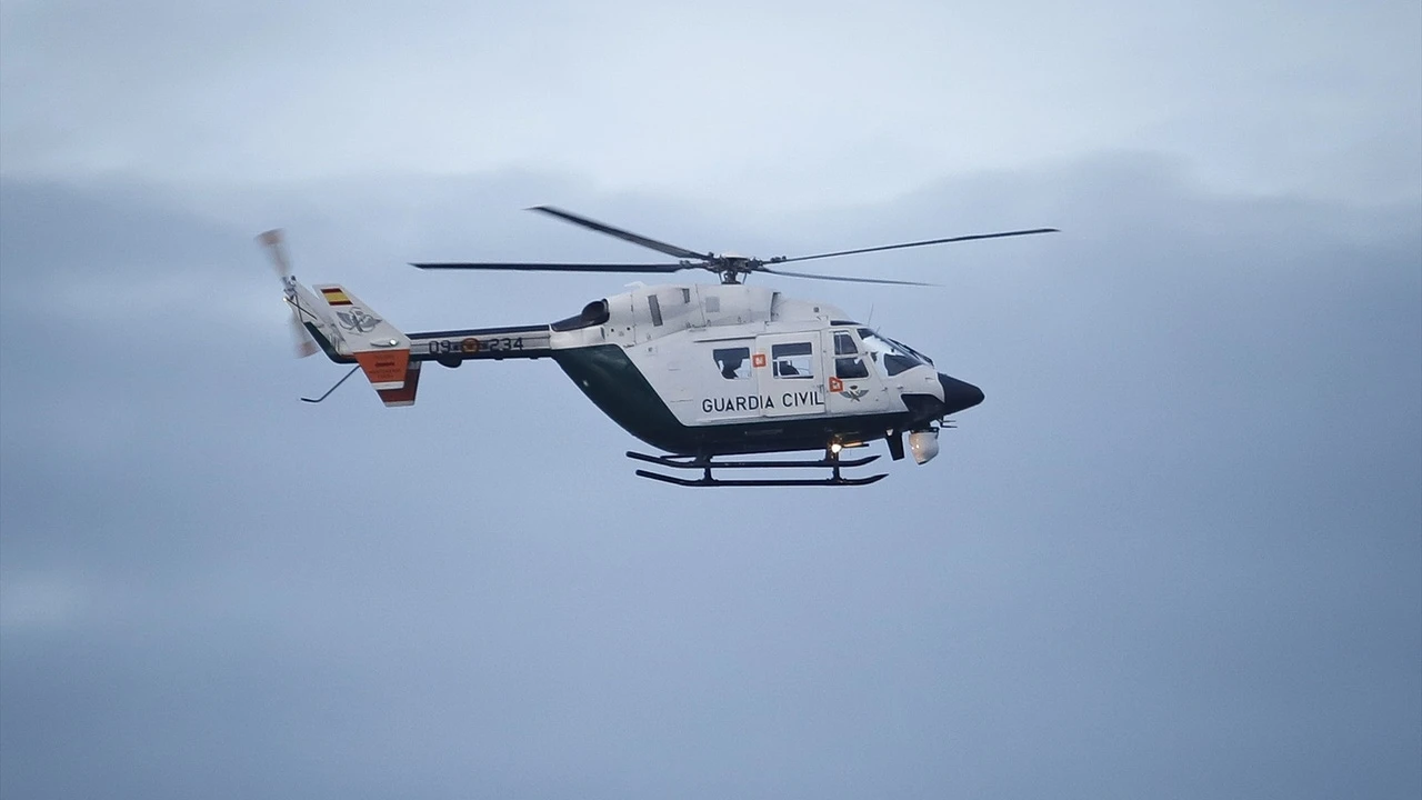 La Guardia Civil de Huesca rescata a un escalador navarro que se quedó enriscado junto a su perro