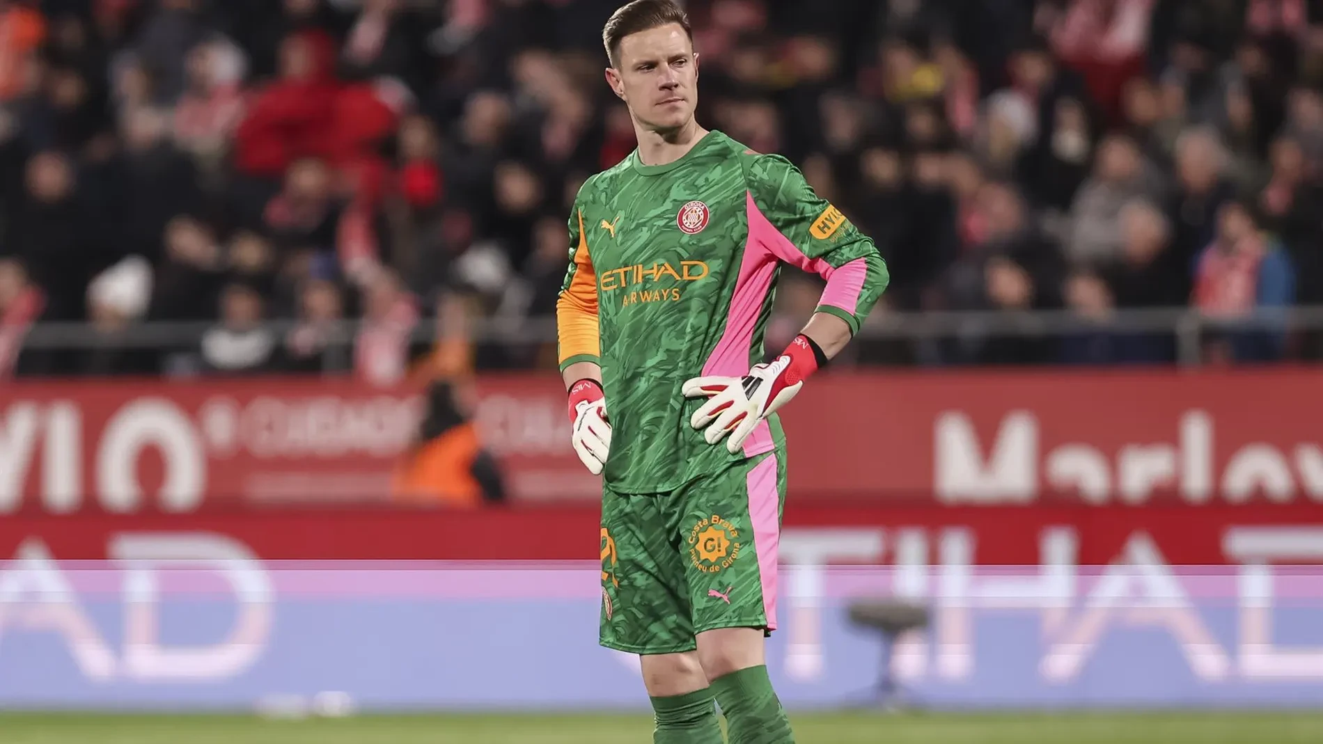 Ter Stegen: su emocionada despedida del Girona y un futuro incierto