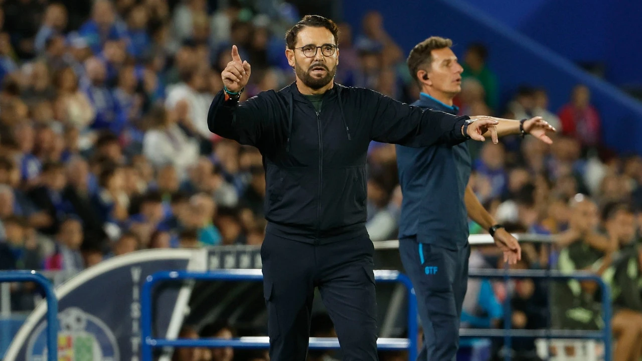 Bordalás, entrenador del Getafe, confiesa la frase irónica que le ha dicho Vinicius: 