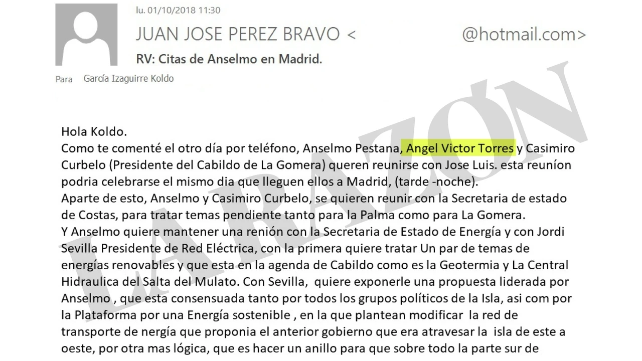 Koldo medió para reunir a Ábalos y al ministro Torres en 2018