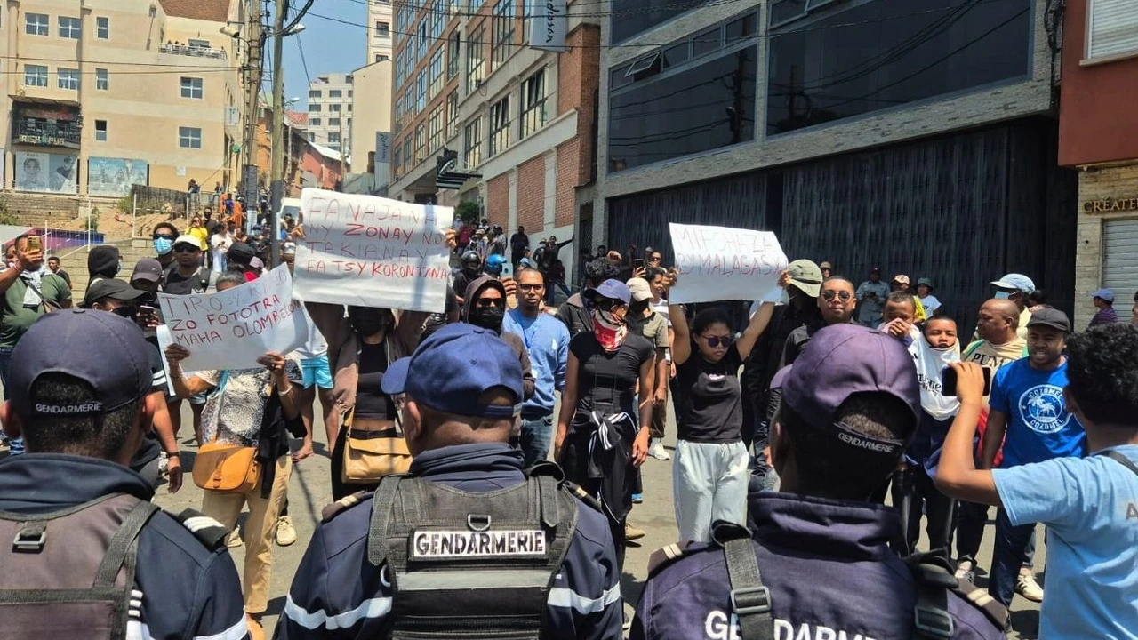 Nueva jornada de protestas en Madagascar por los continuos cortes de agua y luz: 