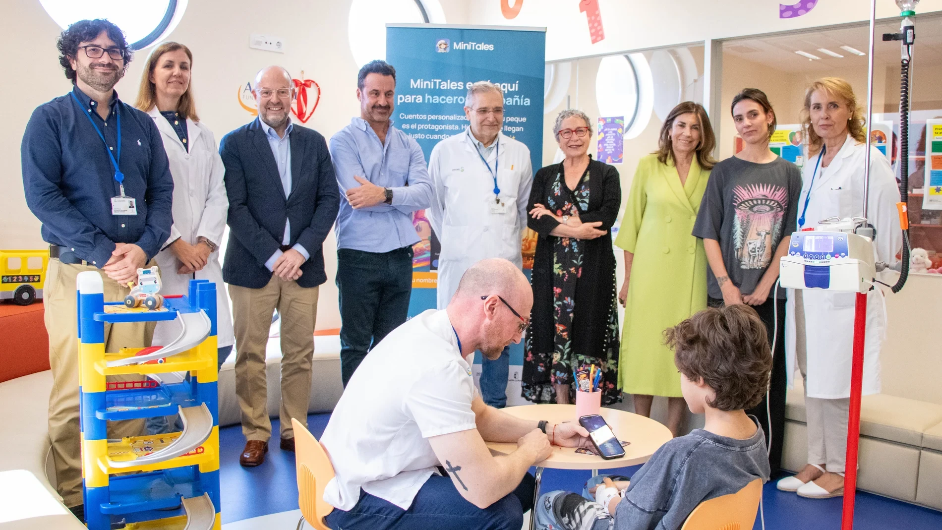 Cuentos personalizados para acompañar y reducir el miedo de los pacientes pediátricos en los hospitales