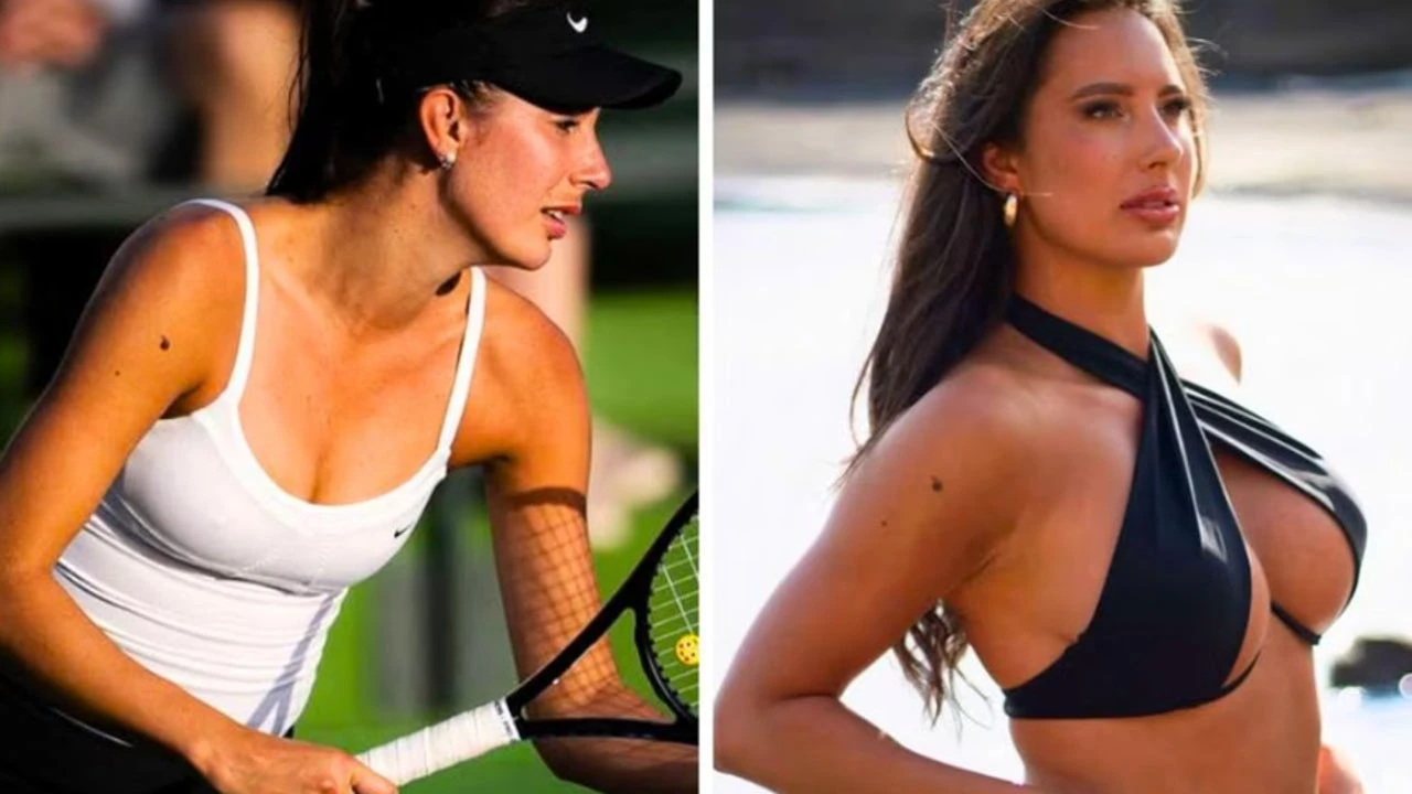Una estrella del tenis se convierte en la primera profesional en aumentarse el pecho y responde a las críticas: 