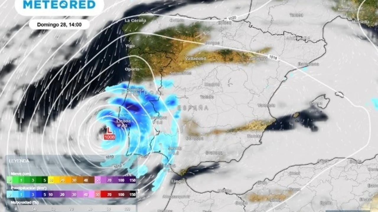 Confirmado: los restos del huracán Gabrielle llegarán a España y estas serán las comunidades más afectadas