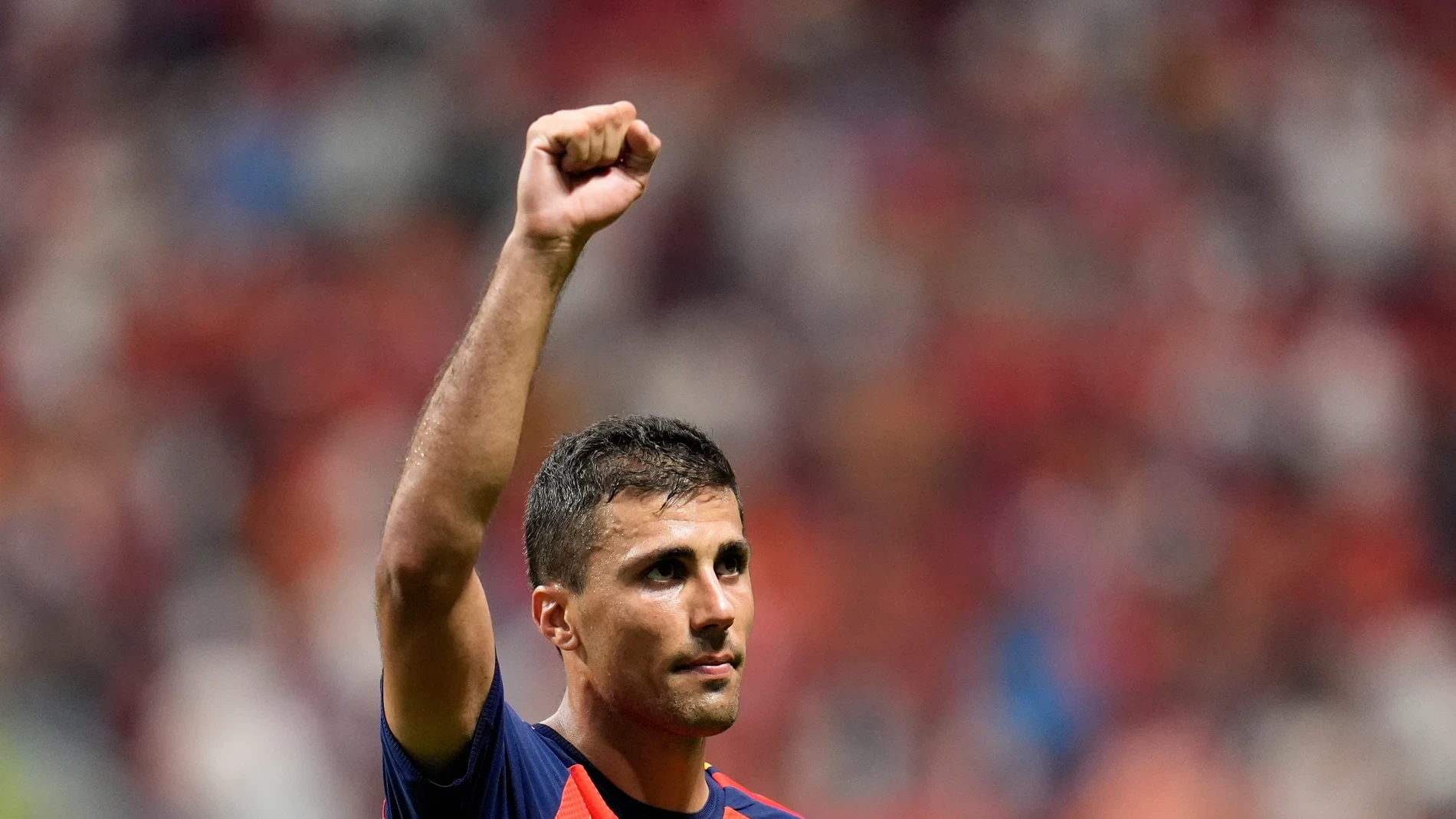 Rodri, como Busquets en 2010