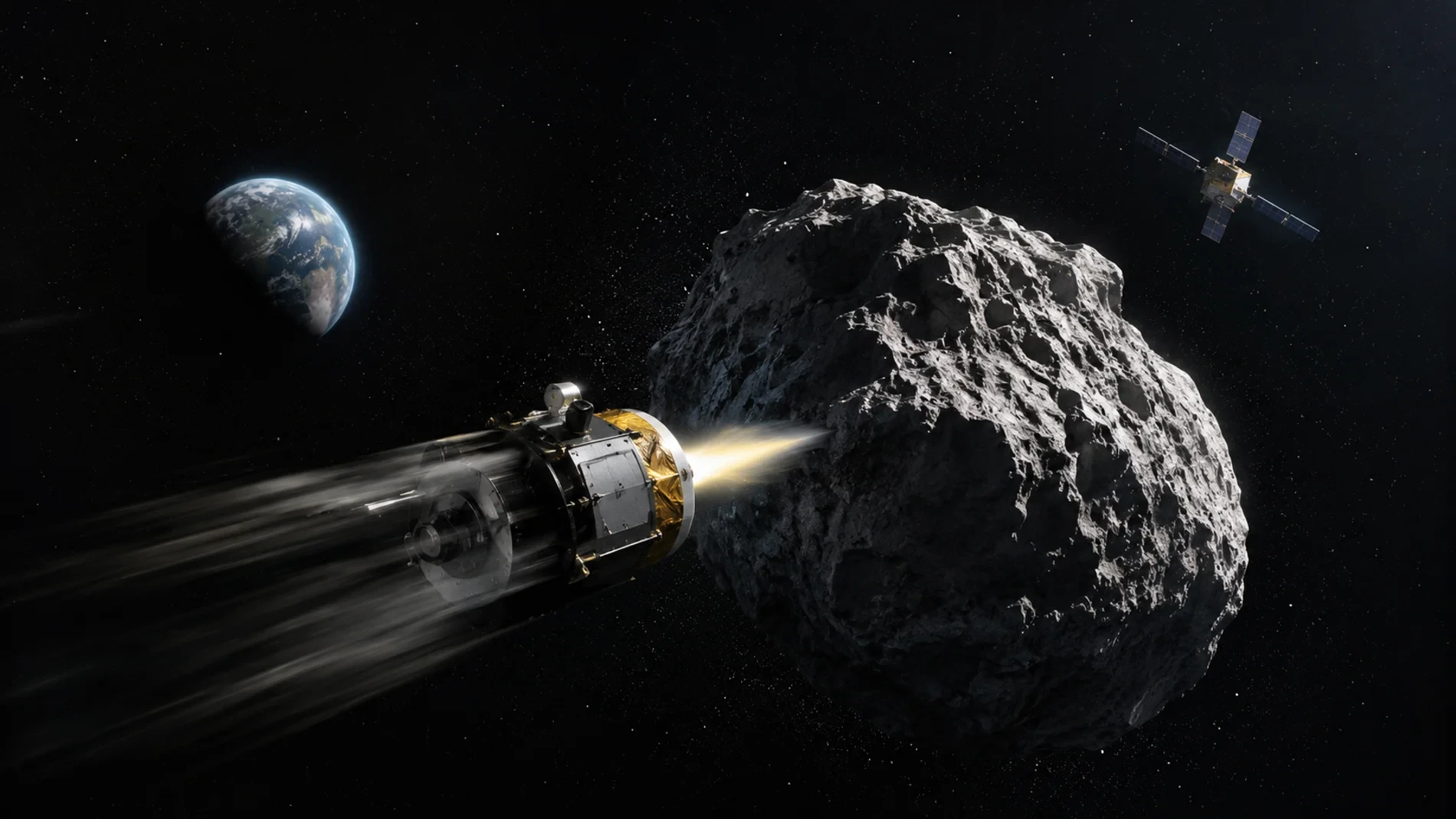 China planea estrellar una nave espacial a más de 32.000 km/h contra un asteroide