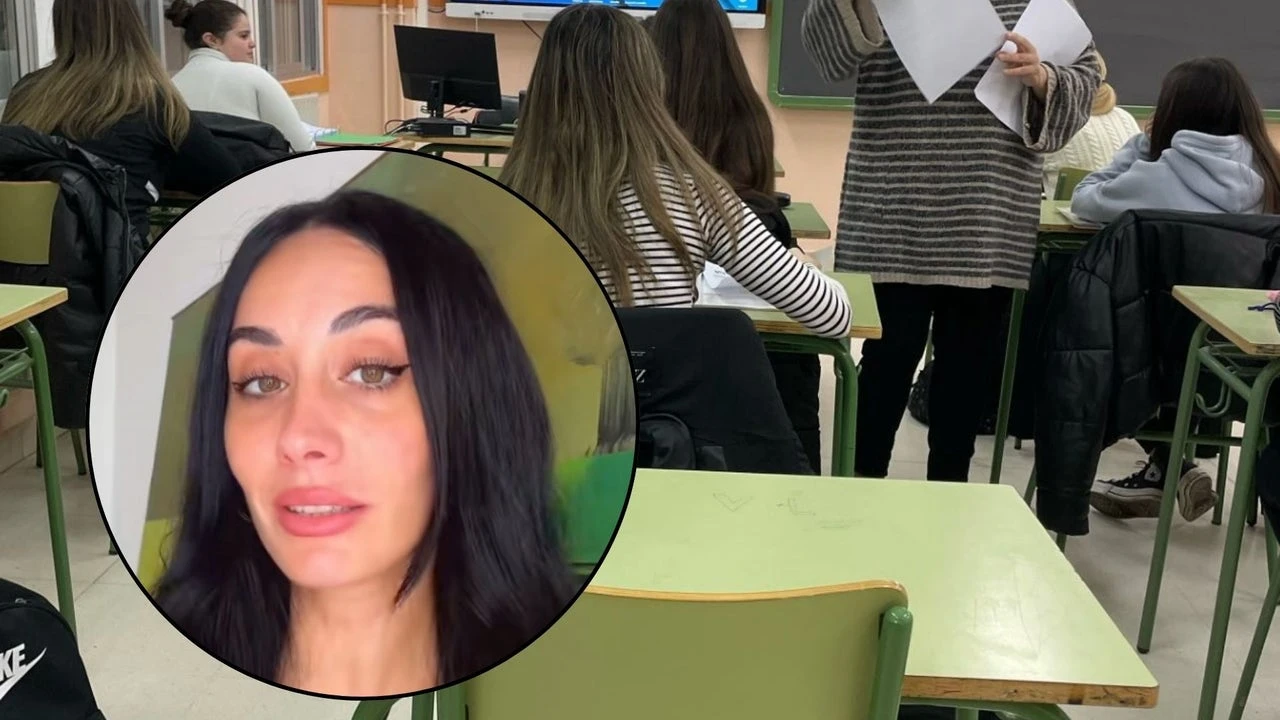 Laura Daporta, funcionaria en España: 