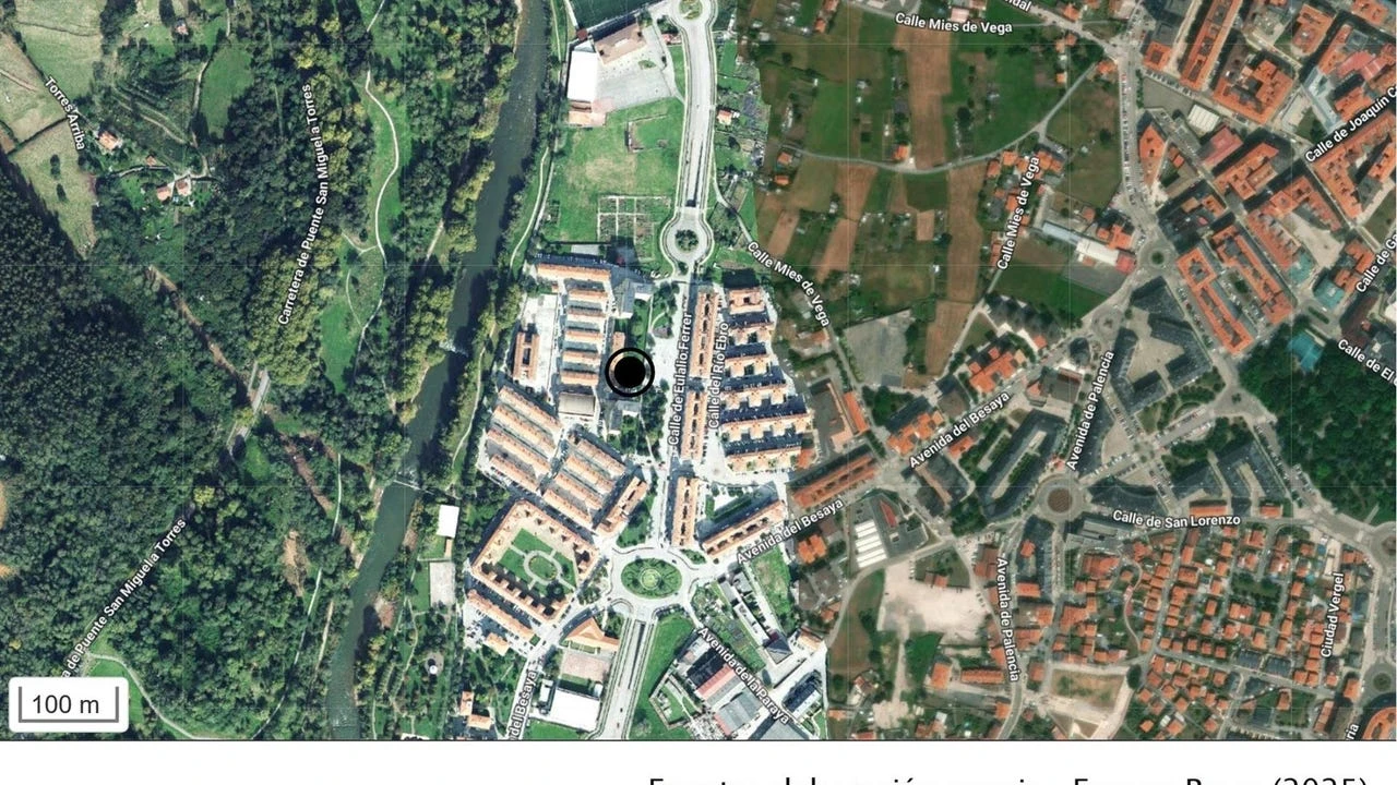 Hospitalizada una mujer tras recibir un disparo en la espalda en Torrelavega